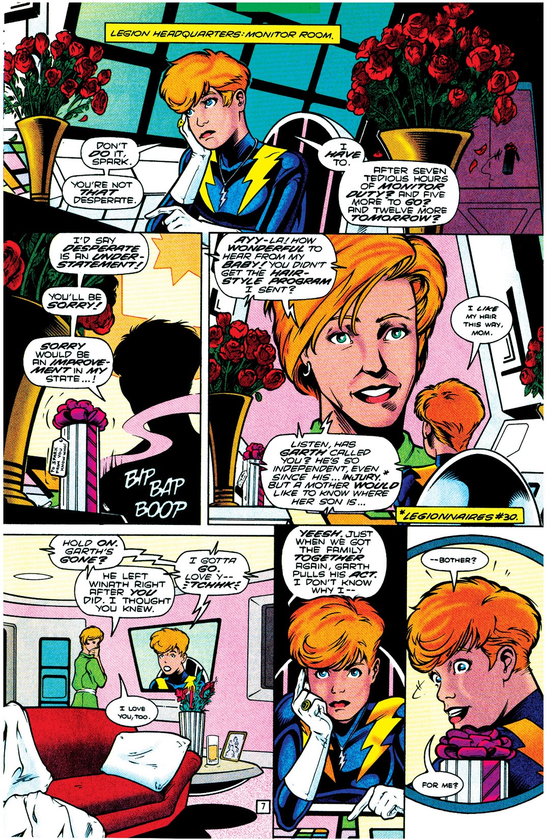 Read online Legionnaires comic -  Issue #33 - 8