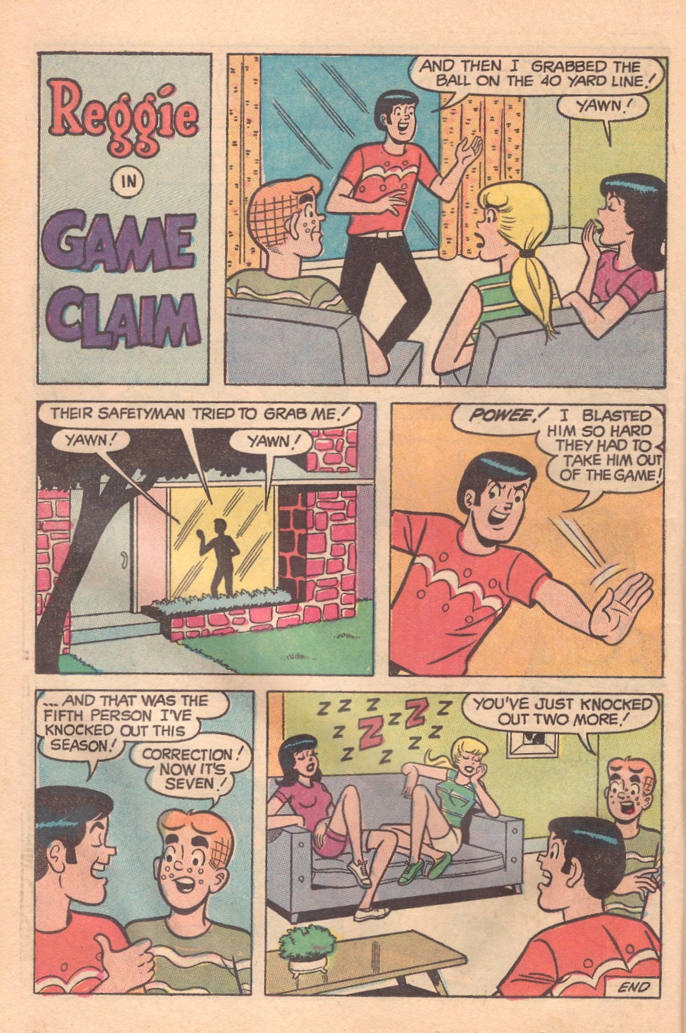 Read online Reggie's Wise Guy Jokes comic -  Issue #10 - 8