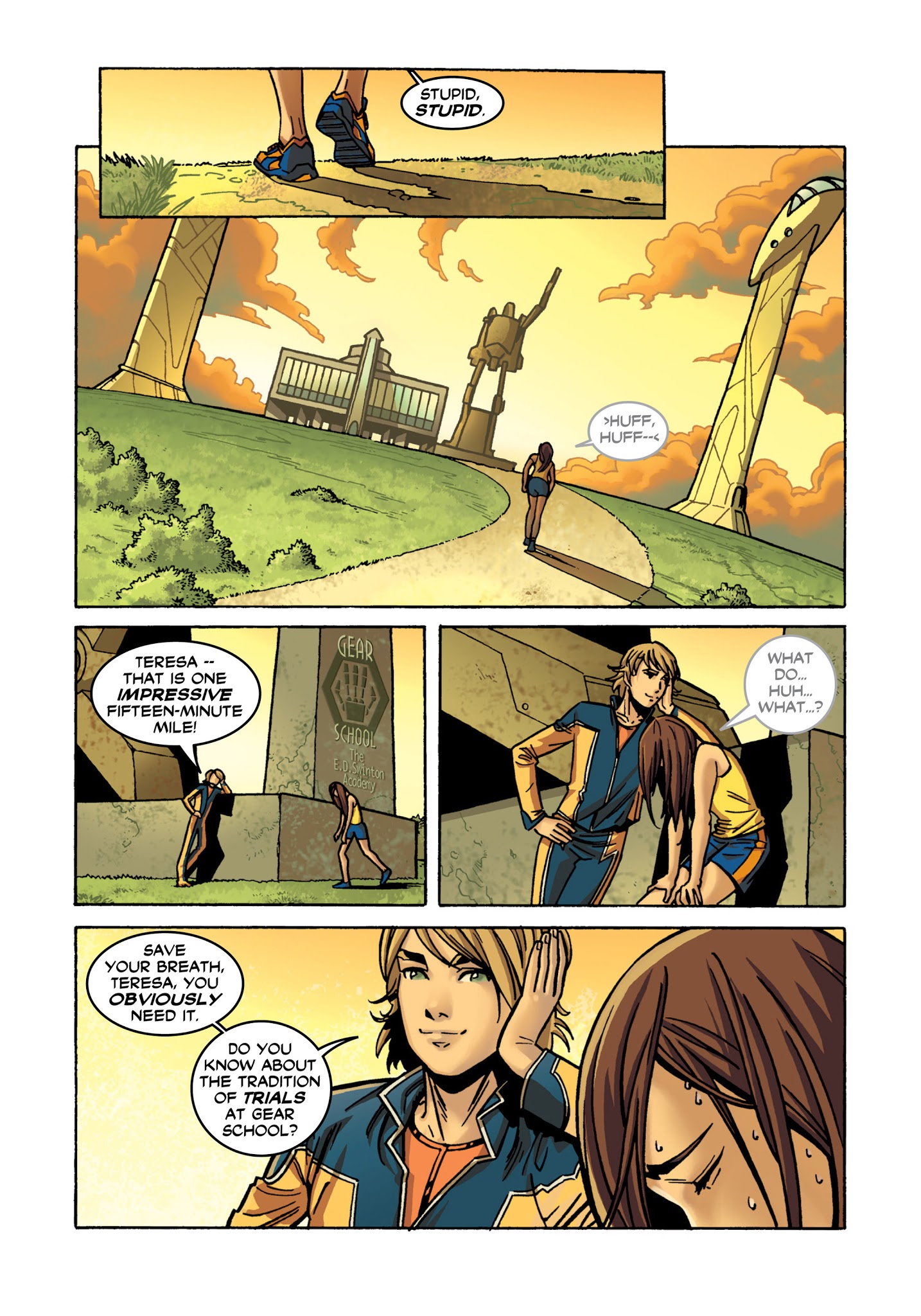 Read online Gear School comic -  Issue # TPB 2 - 24