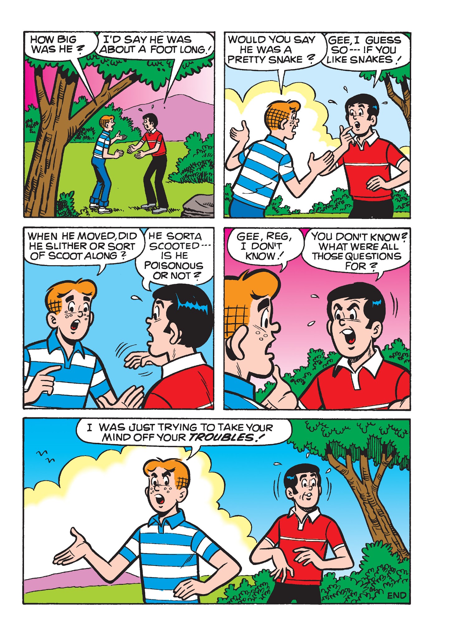 Read online Archie's Funhouse Double Digest comic -  Issue #16 - 143