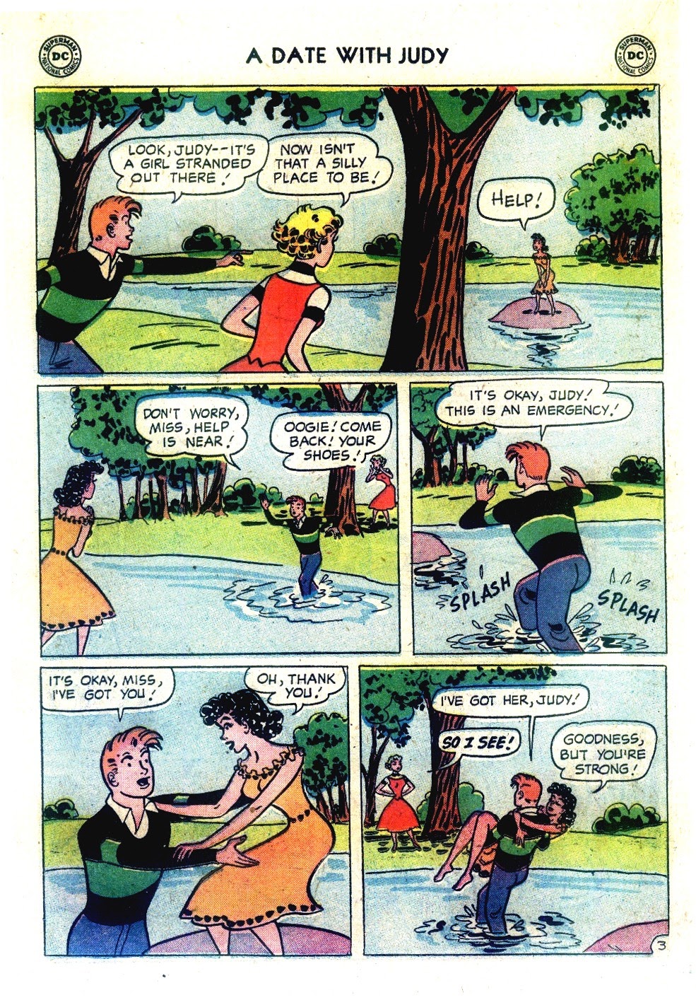 Read online A Date with Judy comic -  Issue #63 - 22