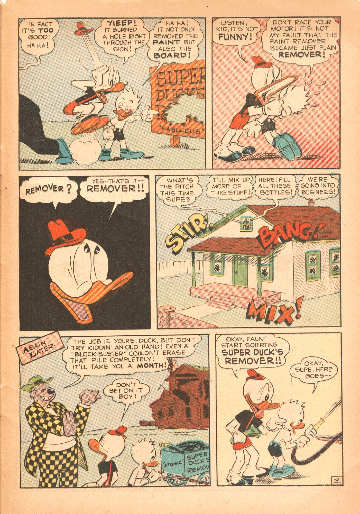 Read online Super Duck Comics comic -  Issue #29 - 47