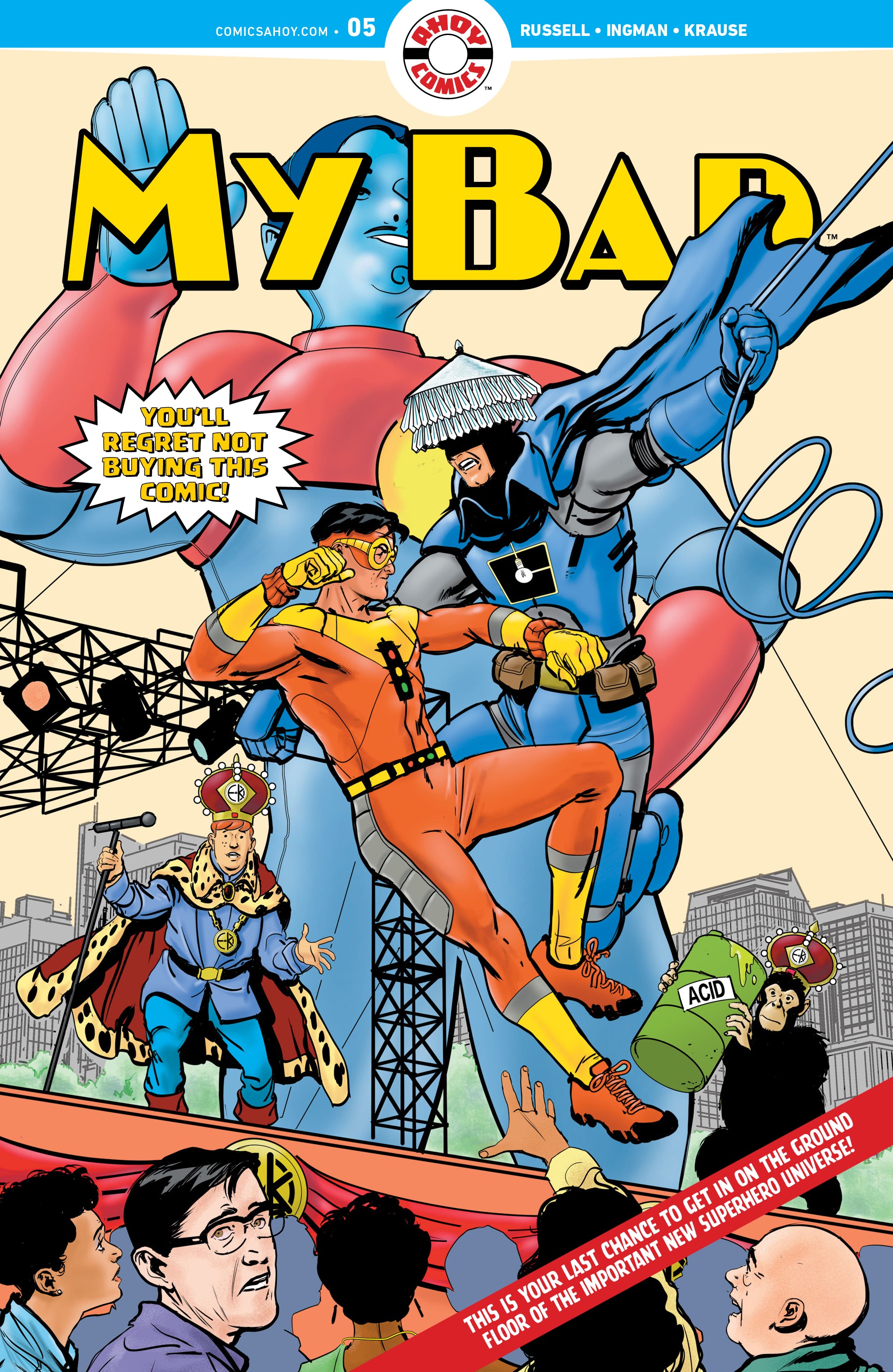 Read online My Bad comic -  Issue #5 - 1