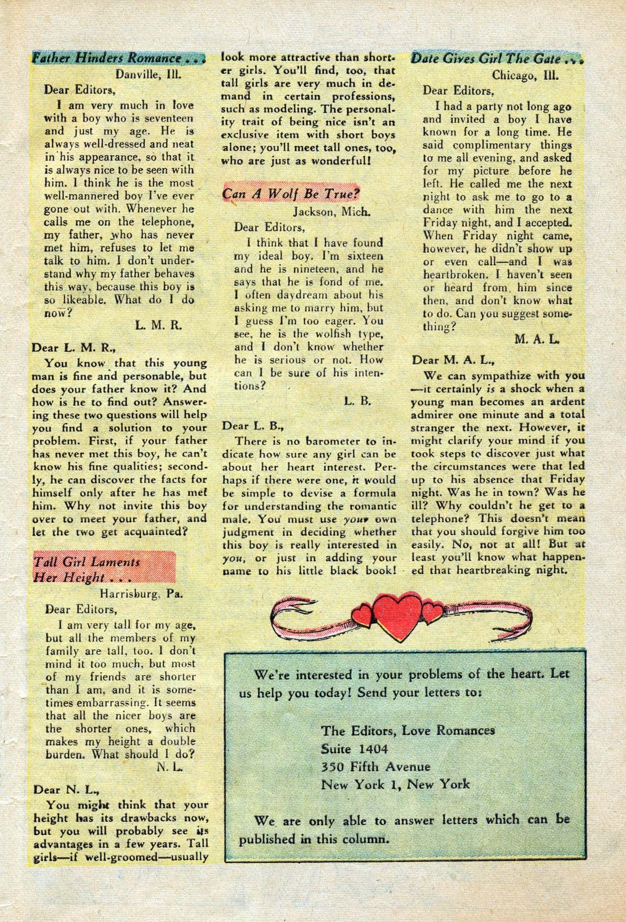 Read online Love Romances comic -  Issue #8 - 41