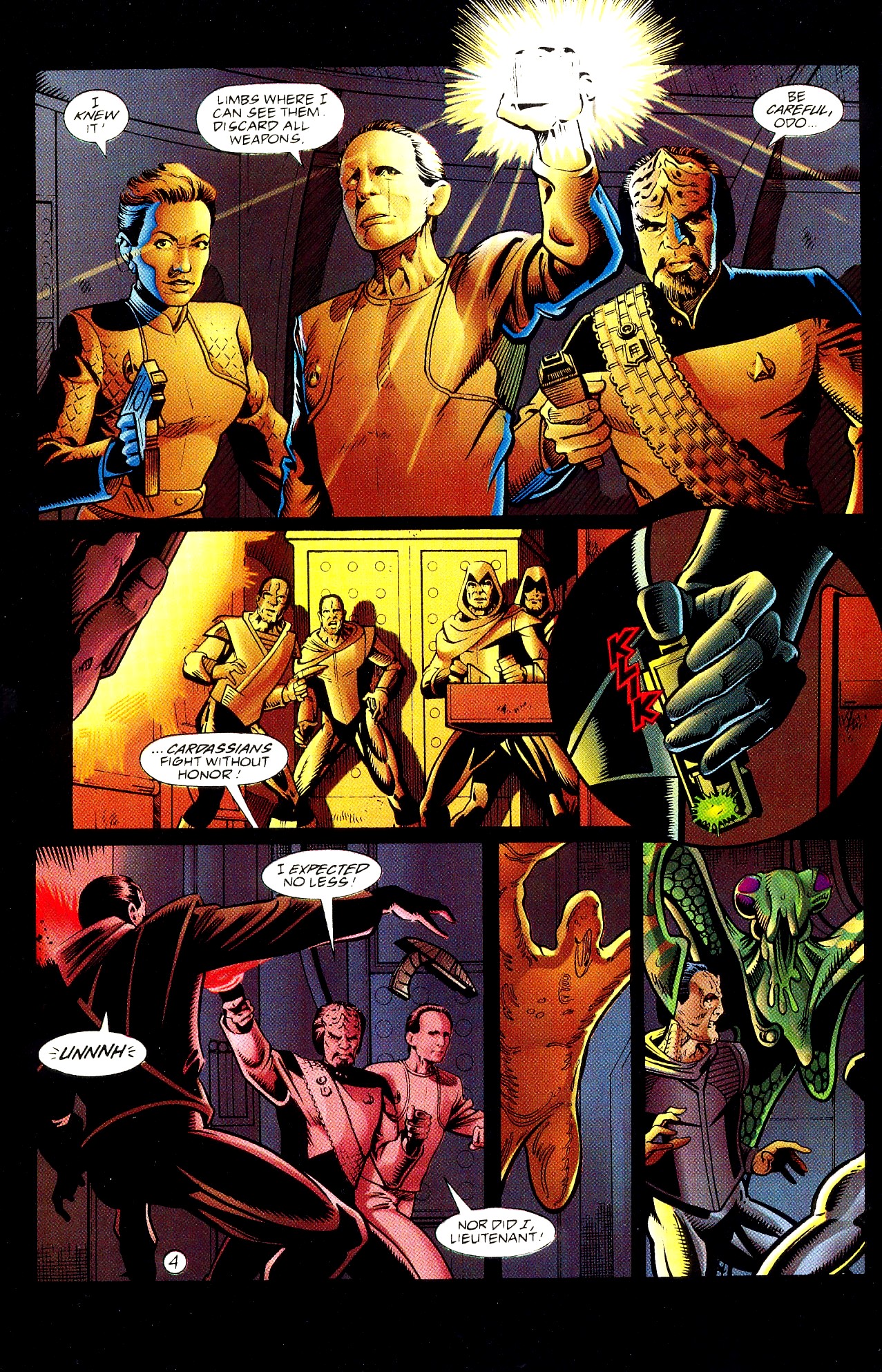 Read online Star Trek: Deep Space Nine/The Next Generation comic -  Issue #1 - 6