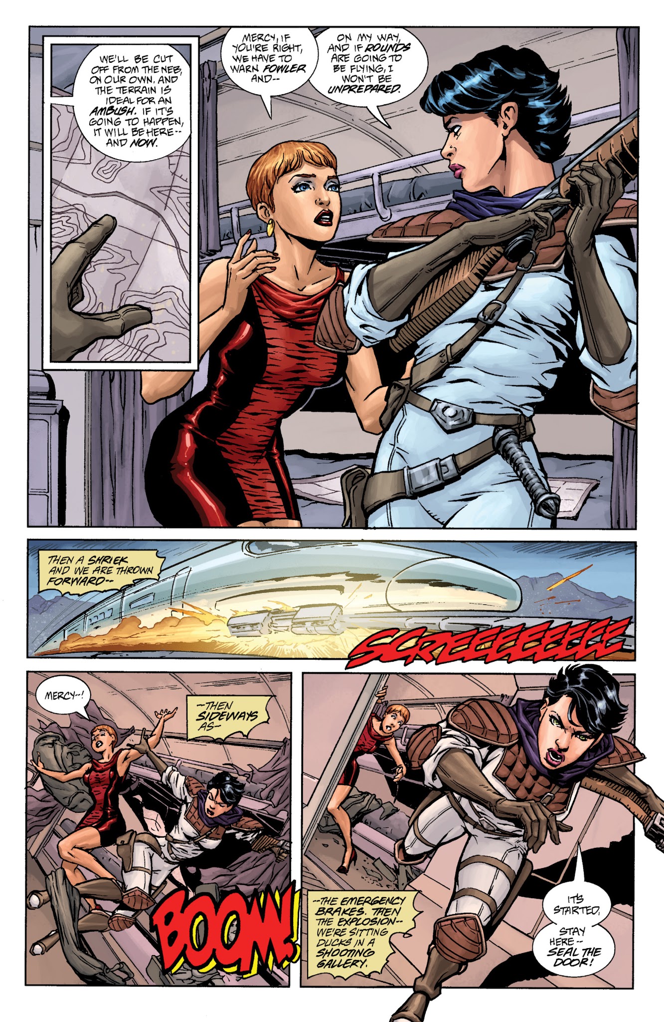 Read online Trekker: The Train to Avalon Bay comic -  Issue # TPB - 19