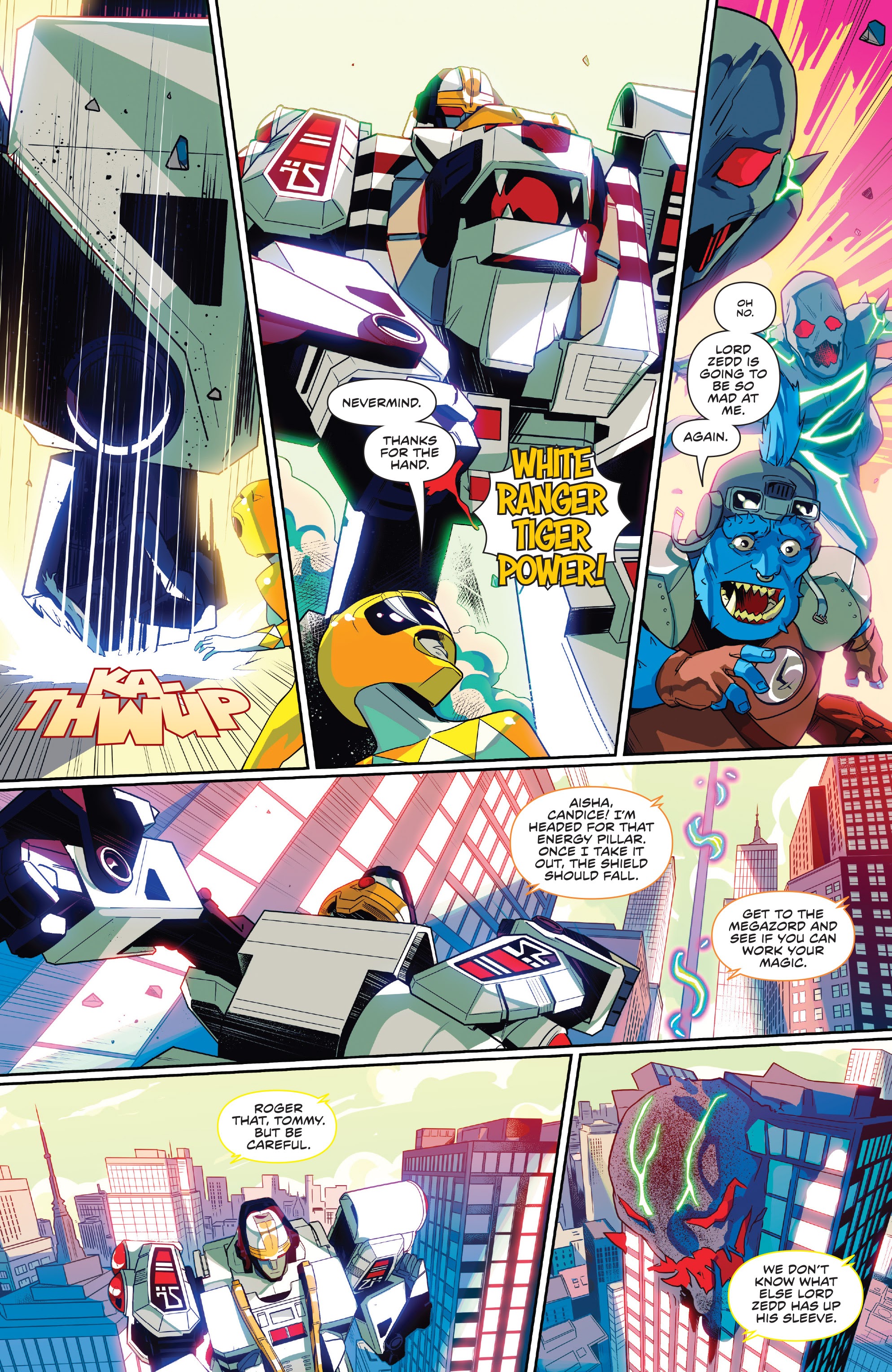 Read online Mighty Morphin comic -  Issue #7 - 21