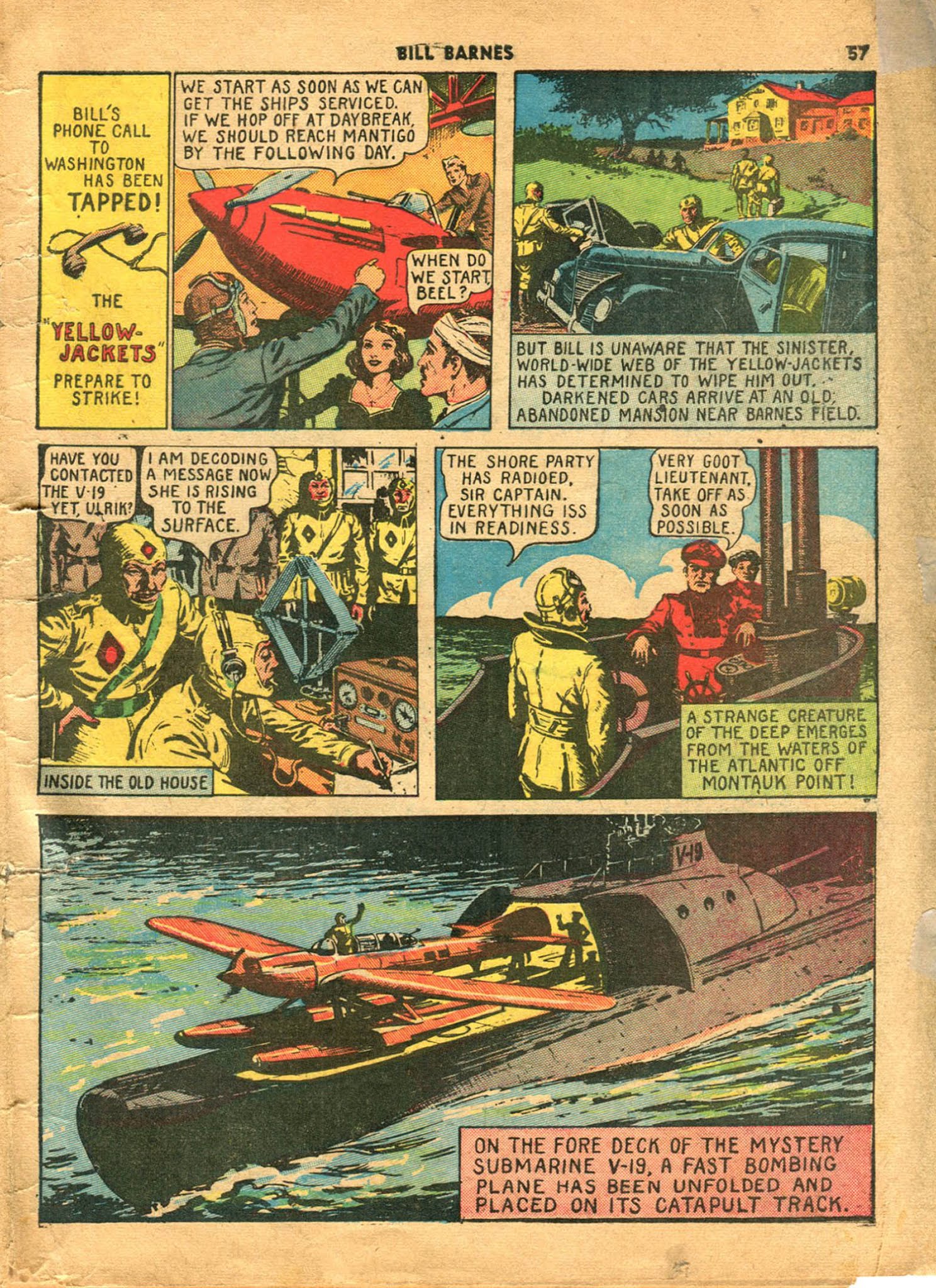 Read online Shadow Comics comic -  Issue #1 - 51