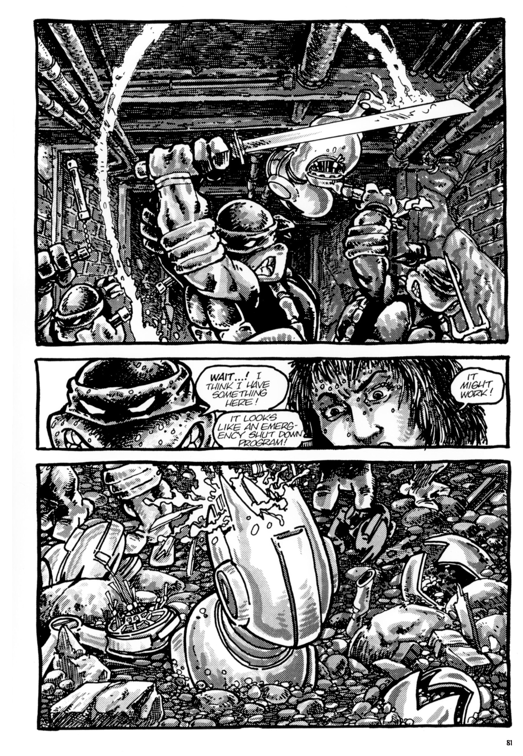Read online Teenage Mutant Ninja Turtles: The Ultimate Collection comic -  Issue # TPB 1 (Part 1) - 79