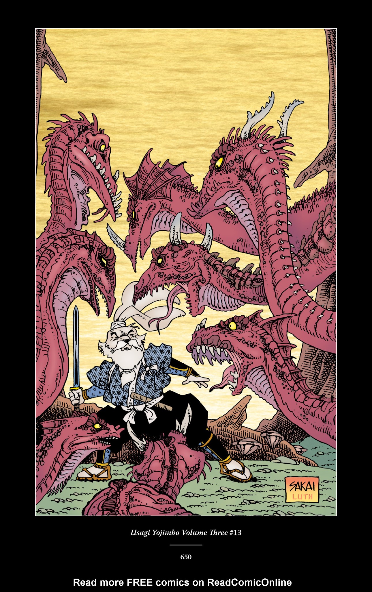 Read online The Usagi Yojimbo Saga comic -  Issue # TPB 2 - 640