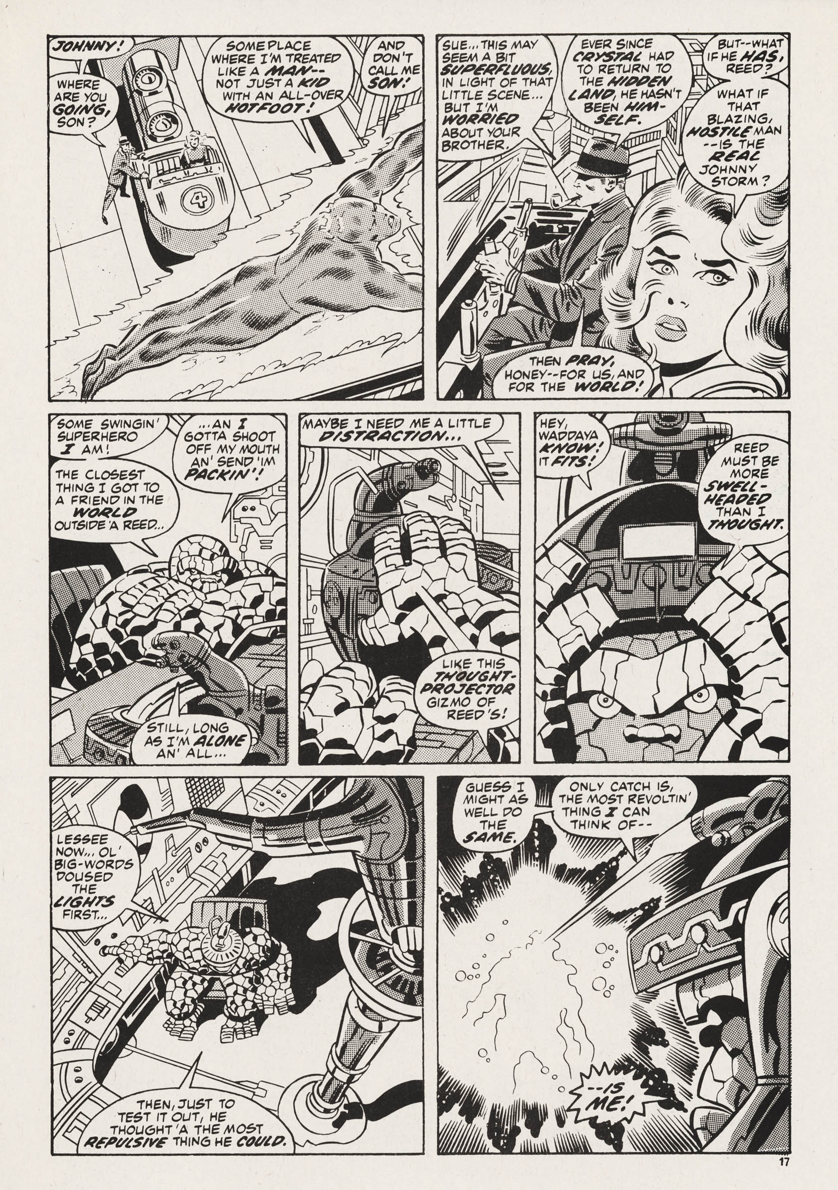 Read online Captain Britain (1976) comic -  Issue #35 - 17