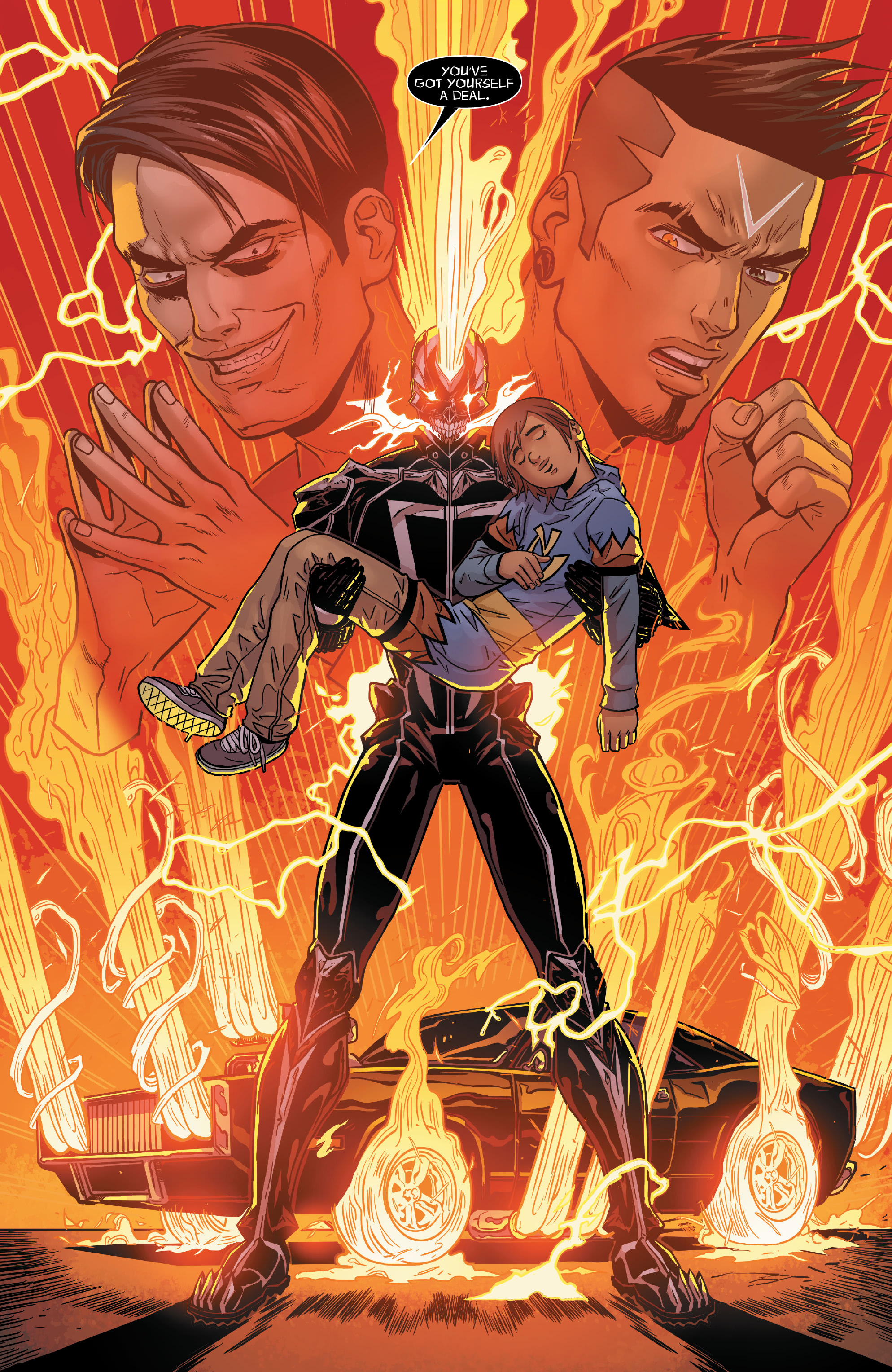 Read online Ghost Rider: Robbie Reyes - The Complete Collection comic -  Issue # TPB (Part 3) - 49