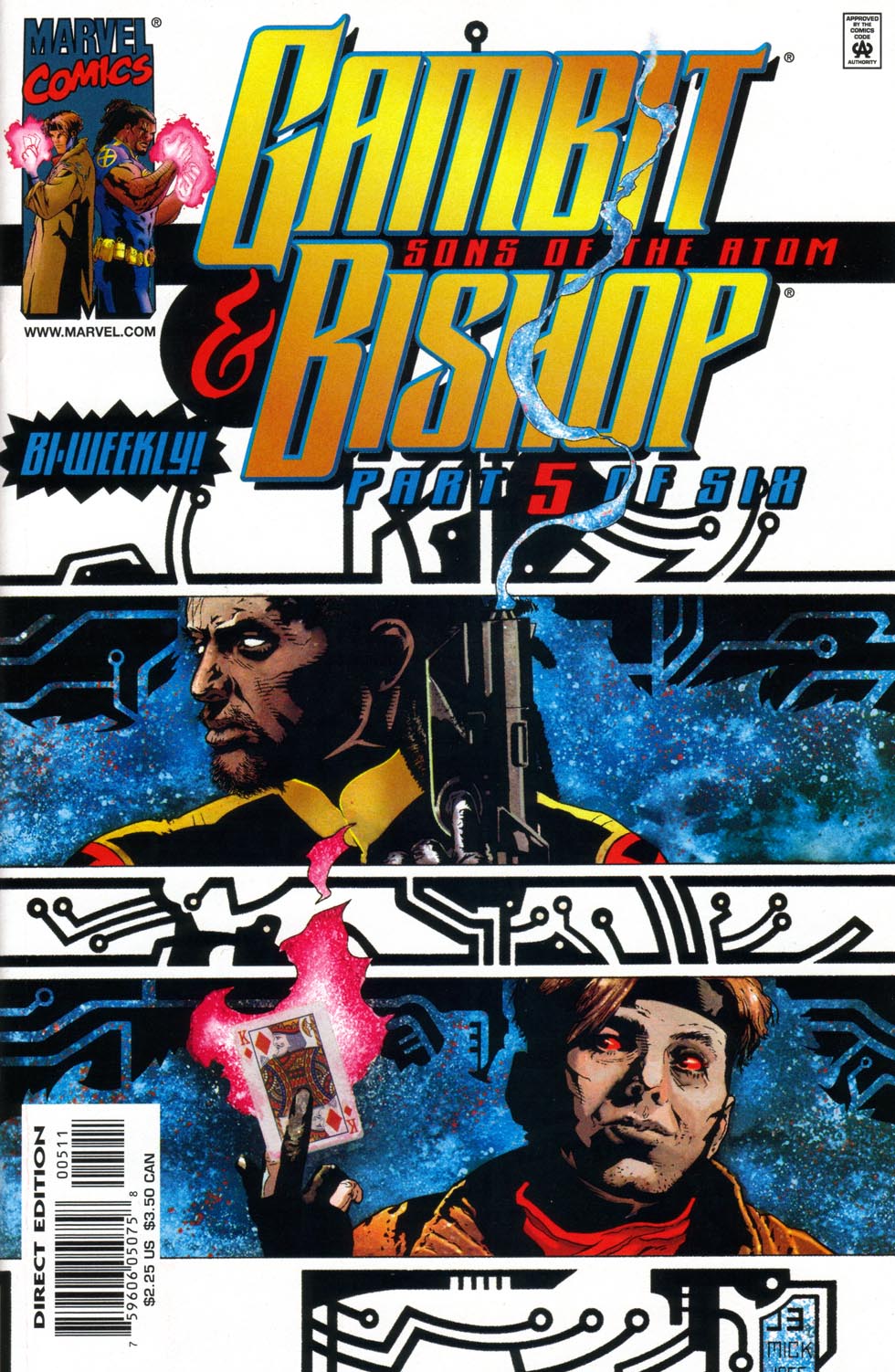 Read online Gambit & Bishop: Sons of the Atom comic -  Issue #5 - 1