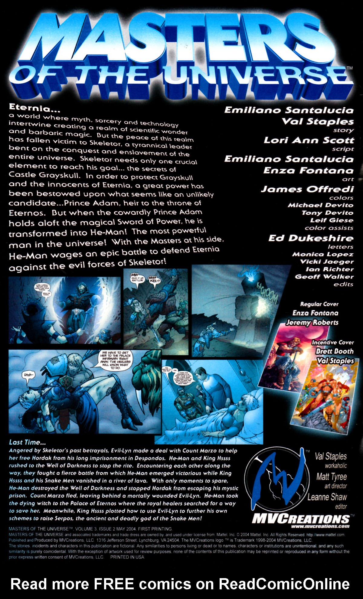 Read online Masters of the Universe (2004) comic -  Issue #2 - 2
