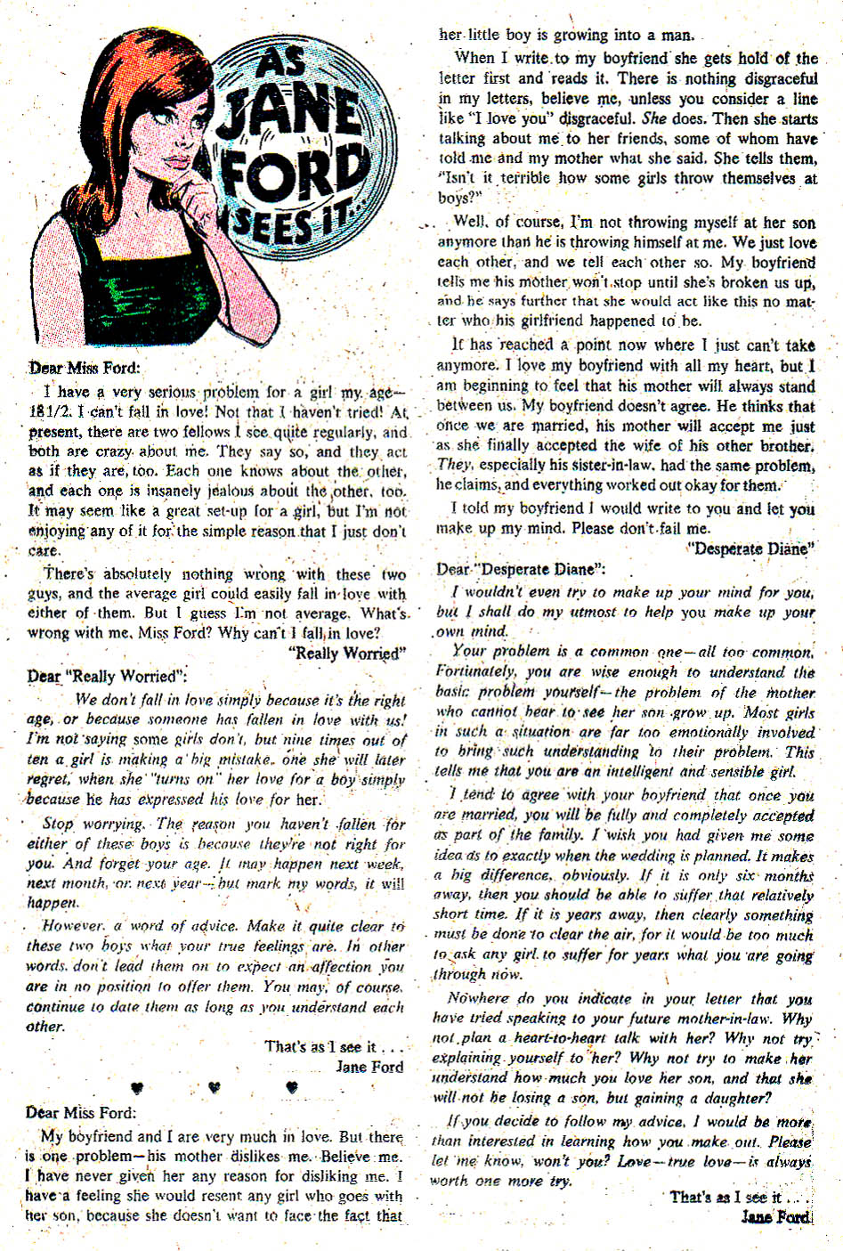Read online Young Love (1963) comic -  Issue #68 - 12