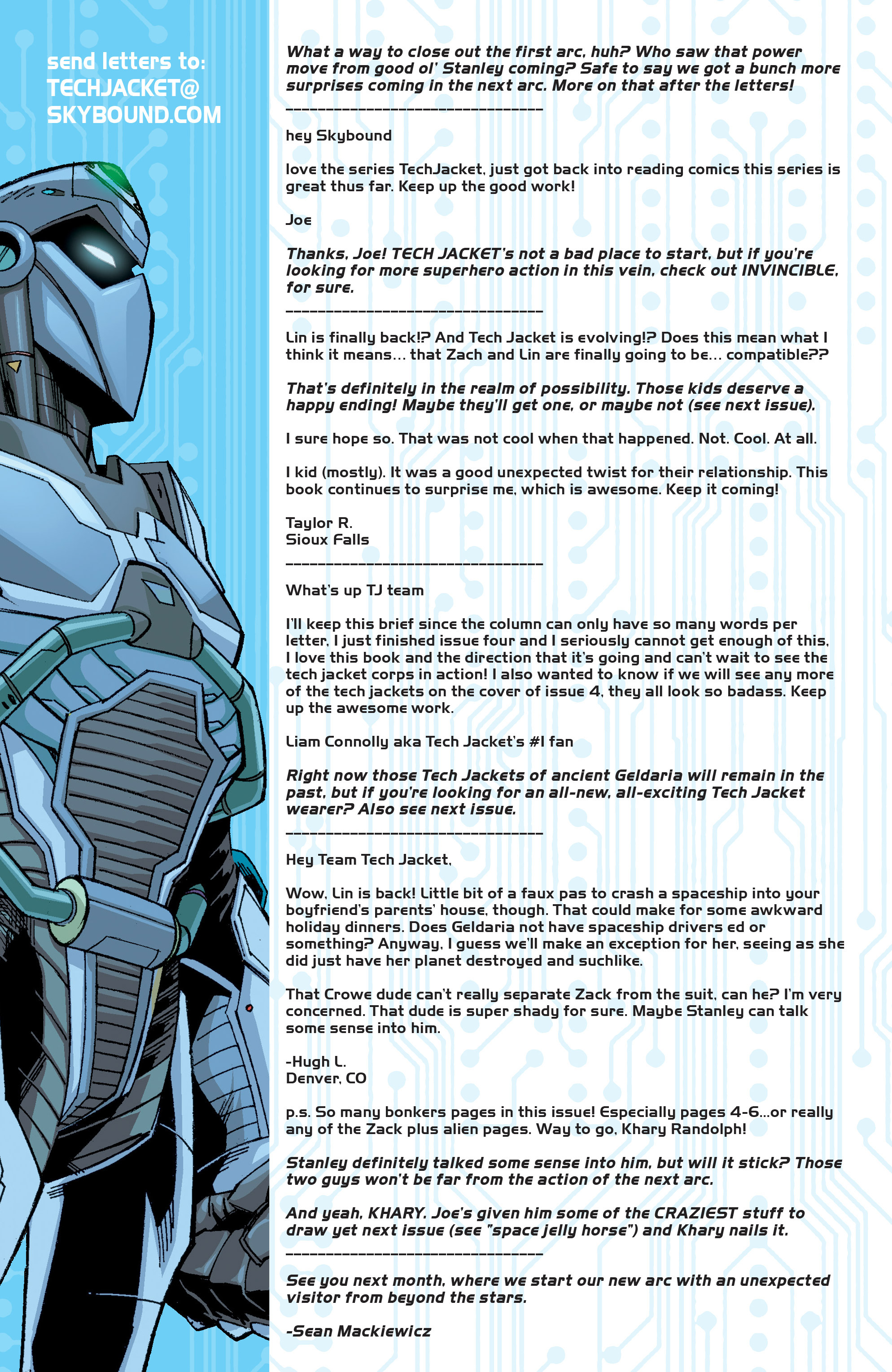 Read online Tech Jacket (2014) comic -  Issue #6 - 22