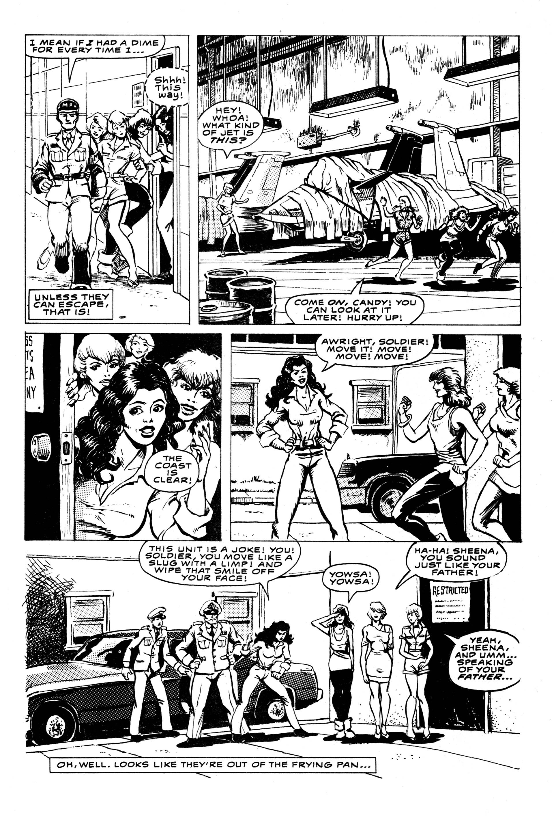 Read online Sultry Teenage Super Foxes comic -  Issue #1 - 5