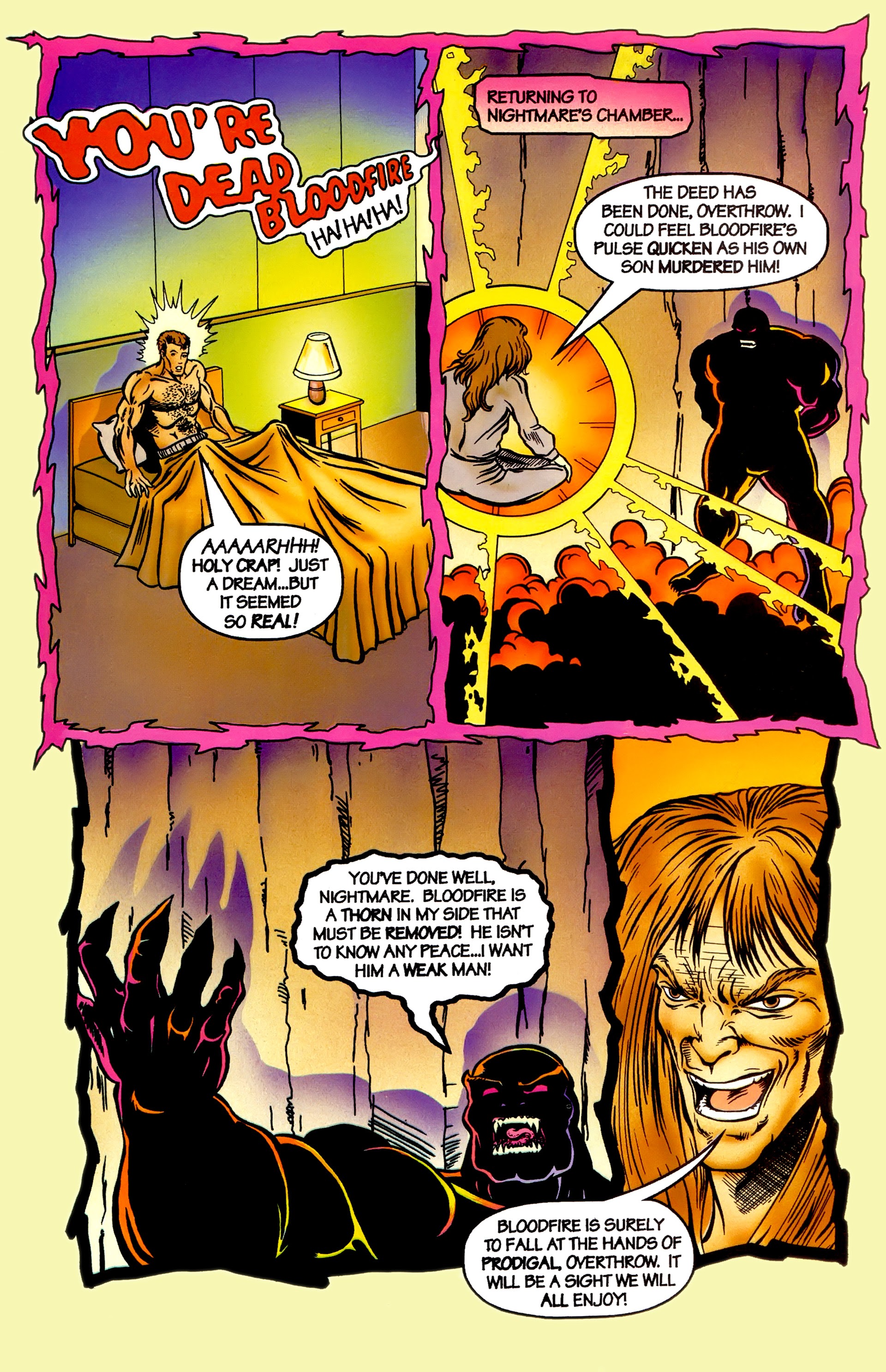 Read online Bloodfire comic -  Issue #10 - 18