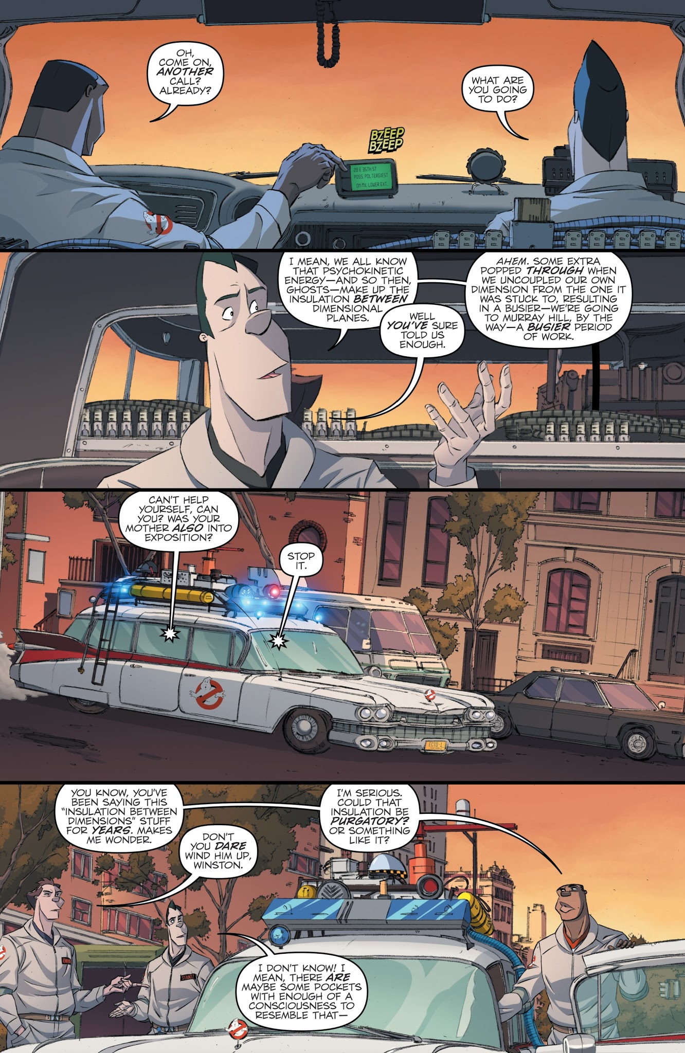 Read online Teenage Mutant Ninja Turtles/Ghostbusters 2 comic -  Issue #1 - 8