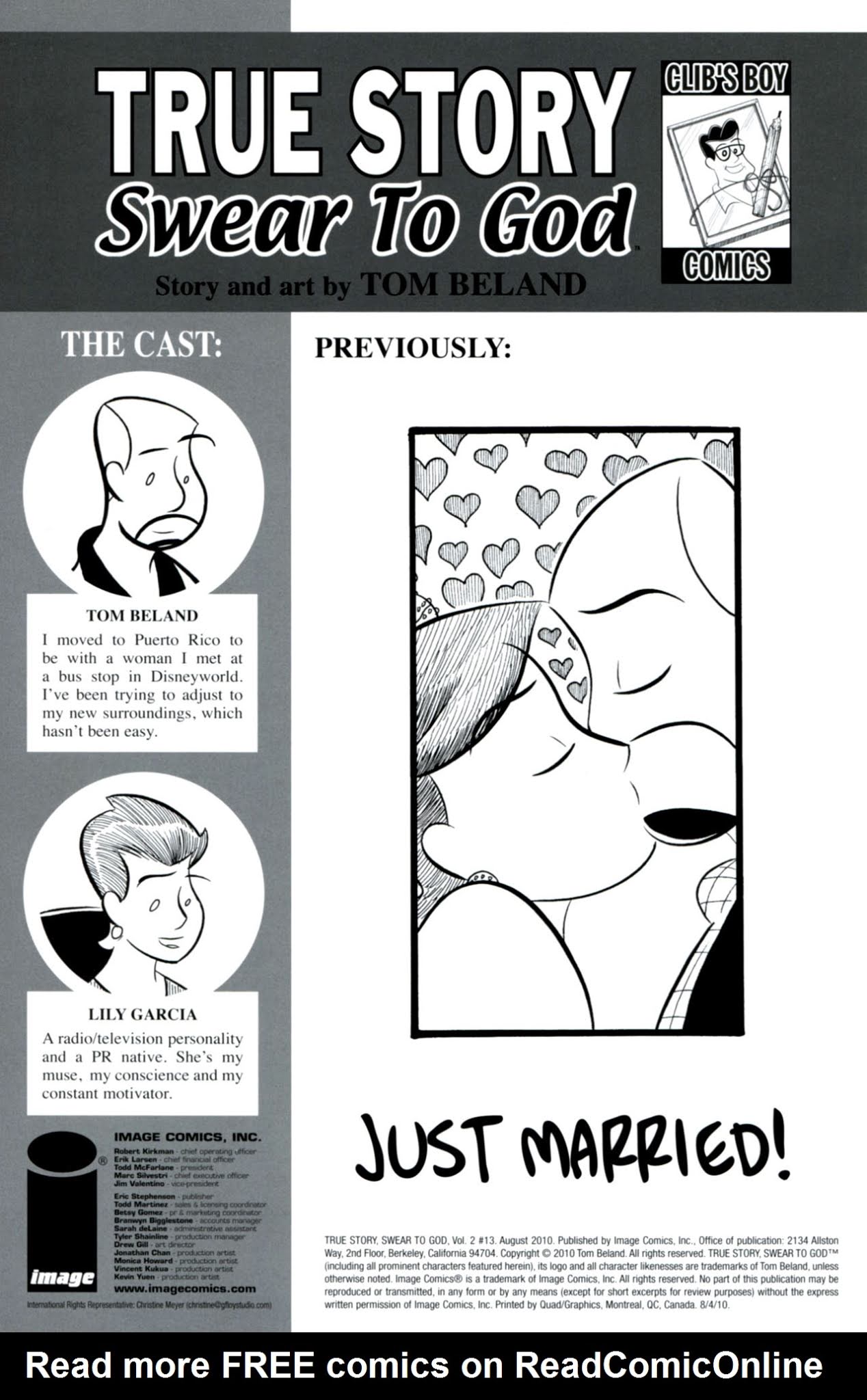 Read online True Story, Swear to God comic -  Issue #13 - 2