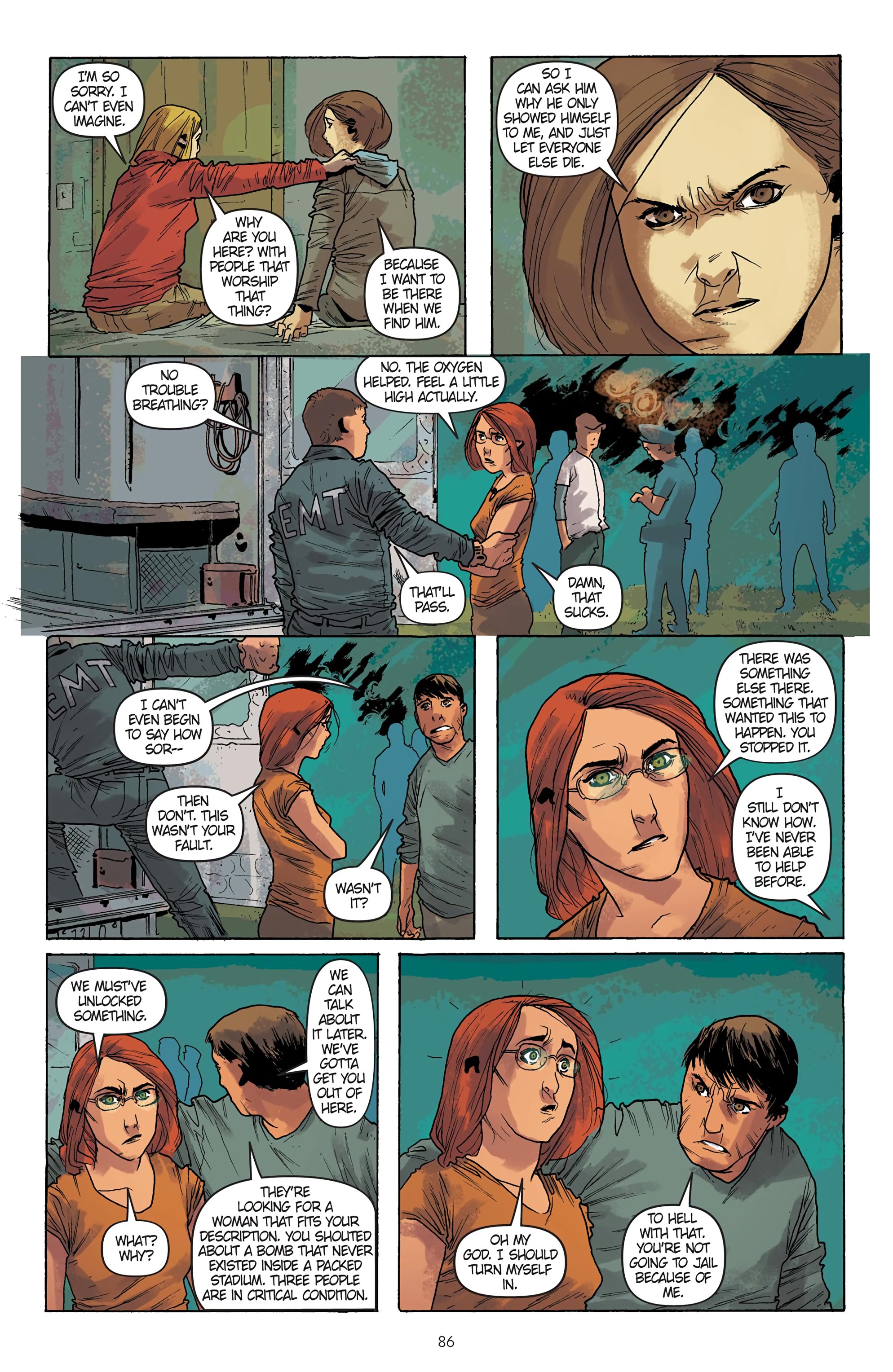 Read online Hustle and Heart: Foretold comic -  Issue # TPB - 86
