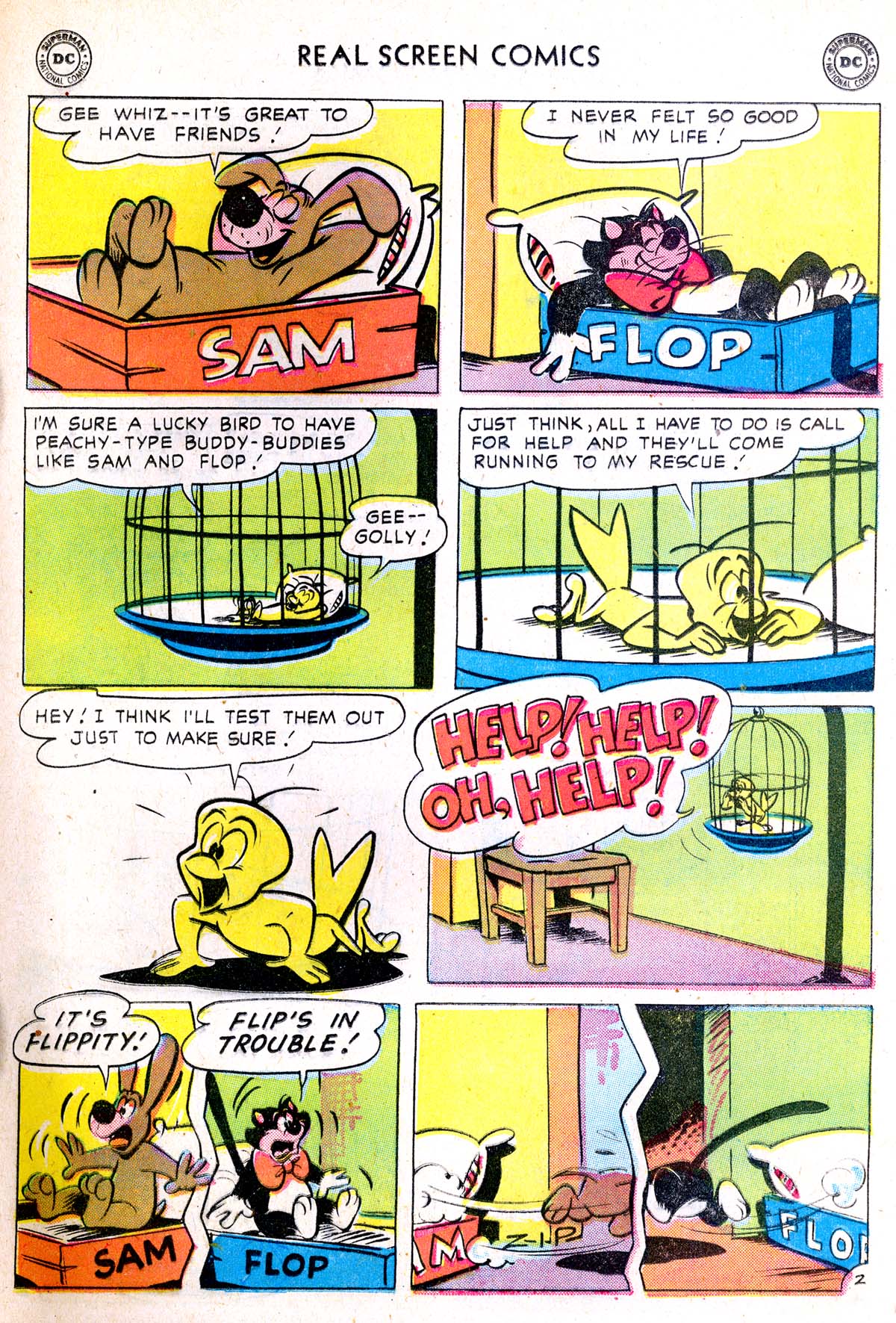 Read online Real Screen Comics comic -  Issue #122 - 13