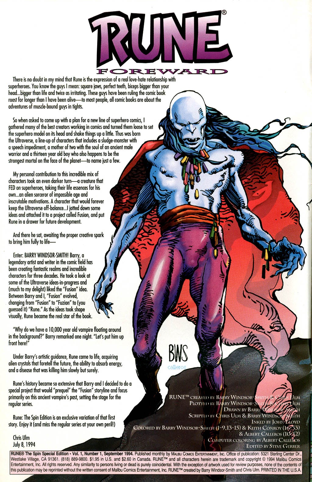 Read online Rune: The Spin Special Edition comic -  Issue # Full - 2