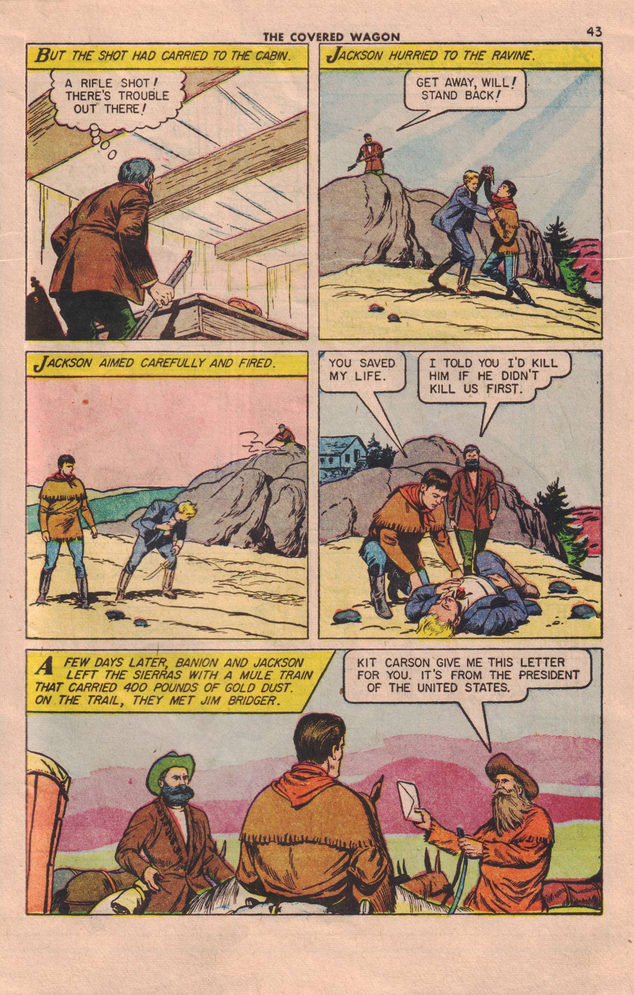 Read online Classics Illustrated comic -  Issue #131 - 45