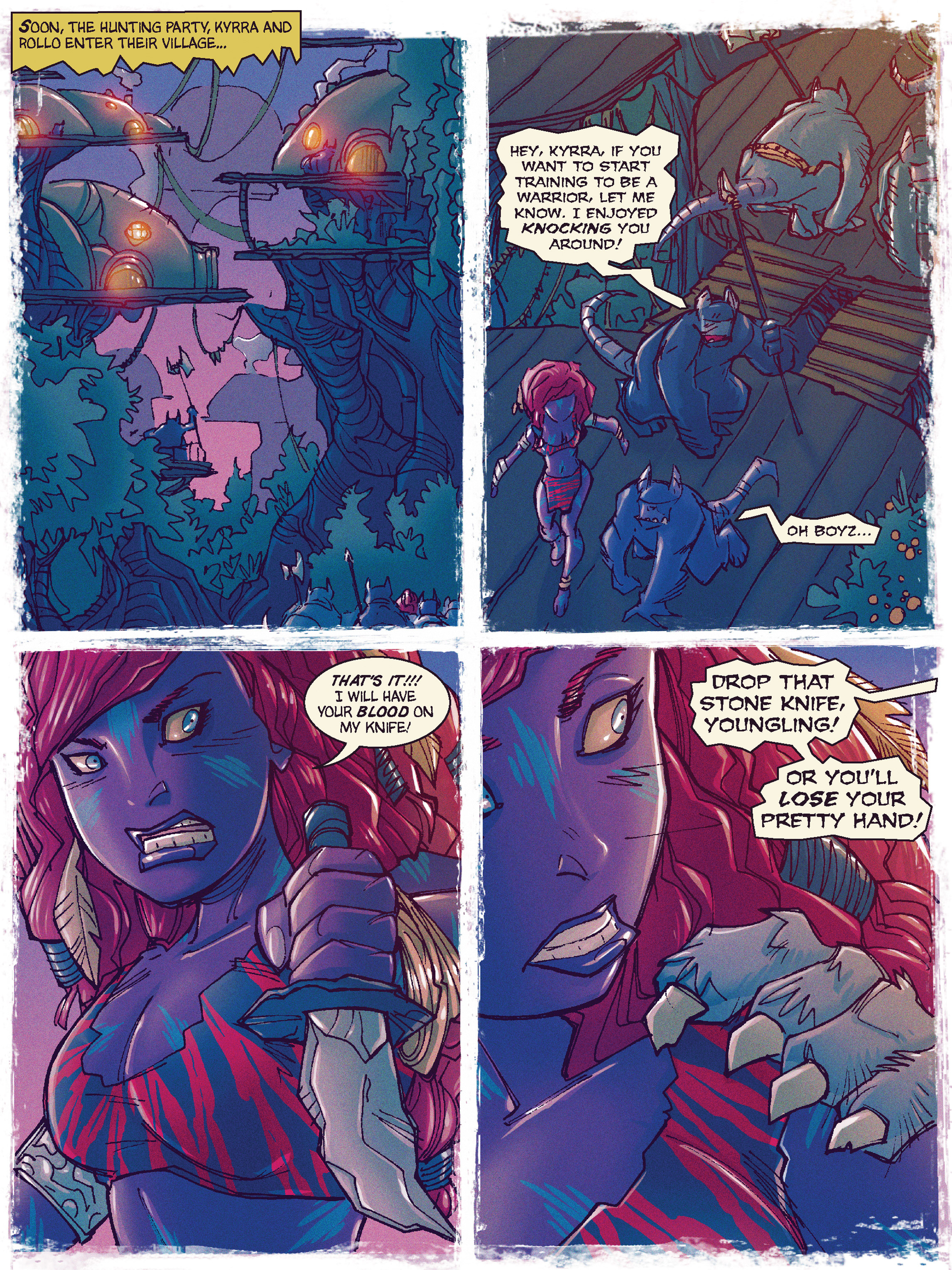 Read online Kyrra: Alien Jungle Girl comic -  Issue #2 - 10