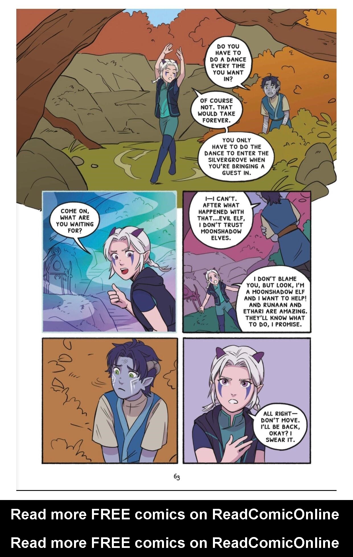 Read online The Dragon Prince: Bloodmoon Huntress comic -  Issue # TPB - 66