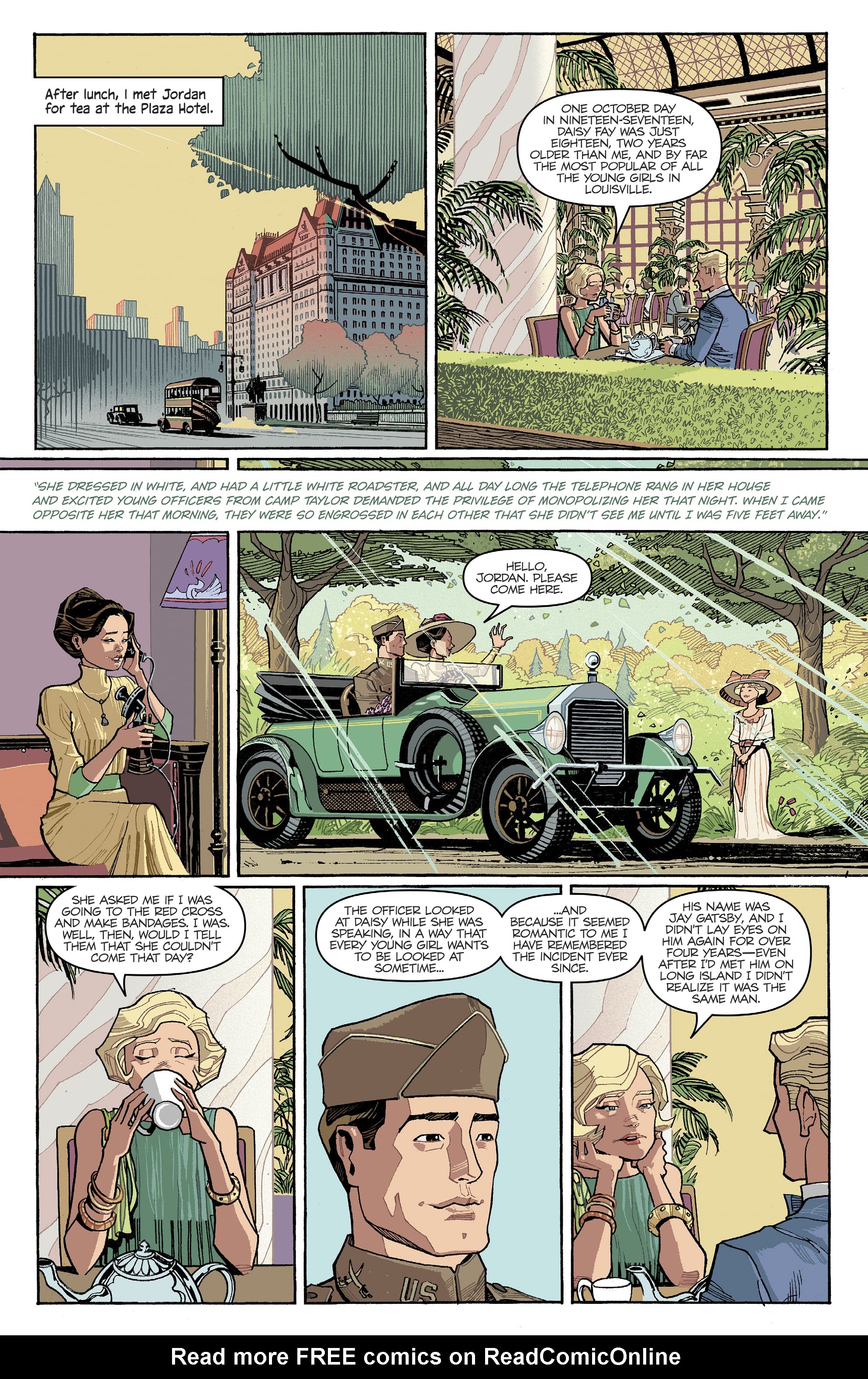 Read online The Great Gatsby comic -  Issue #3 - 16
