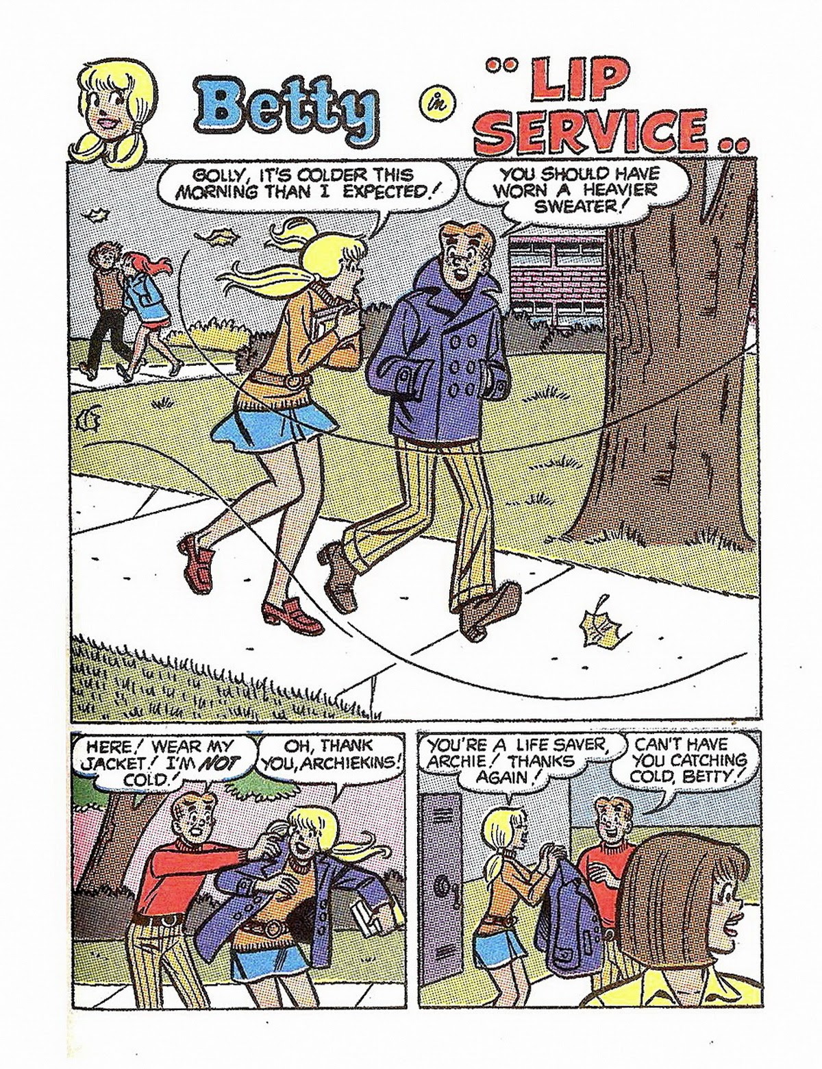 Read online Archie's Double Digest Magazine comic -  Issue #52 - 203