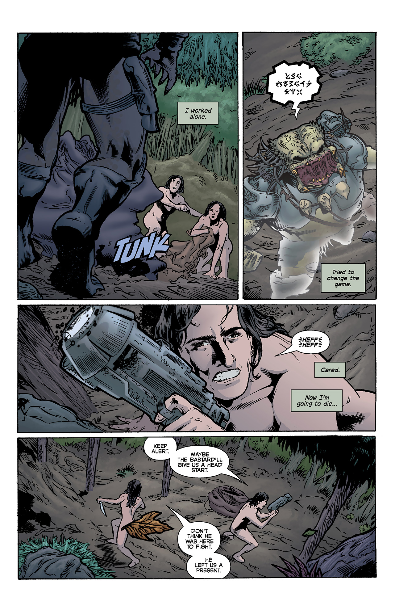 Read online Predators: Preserve the Game comic -  Issue # Full - 9