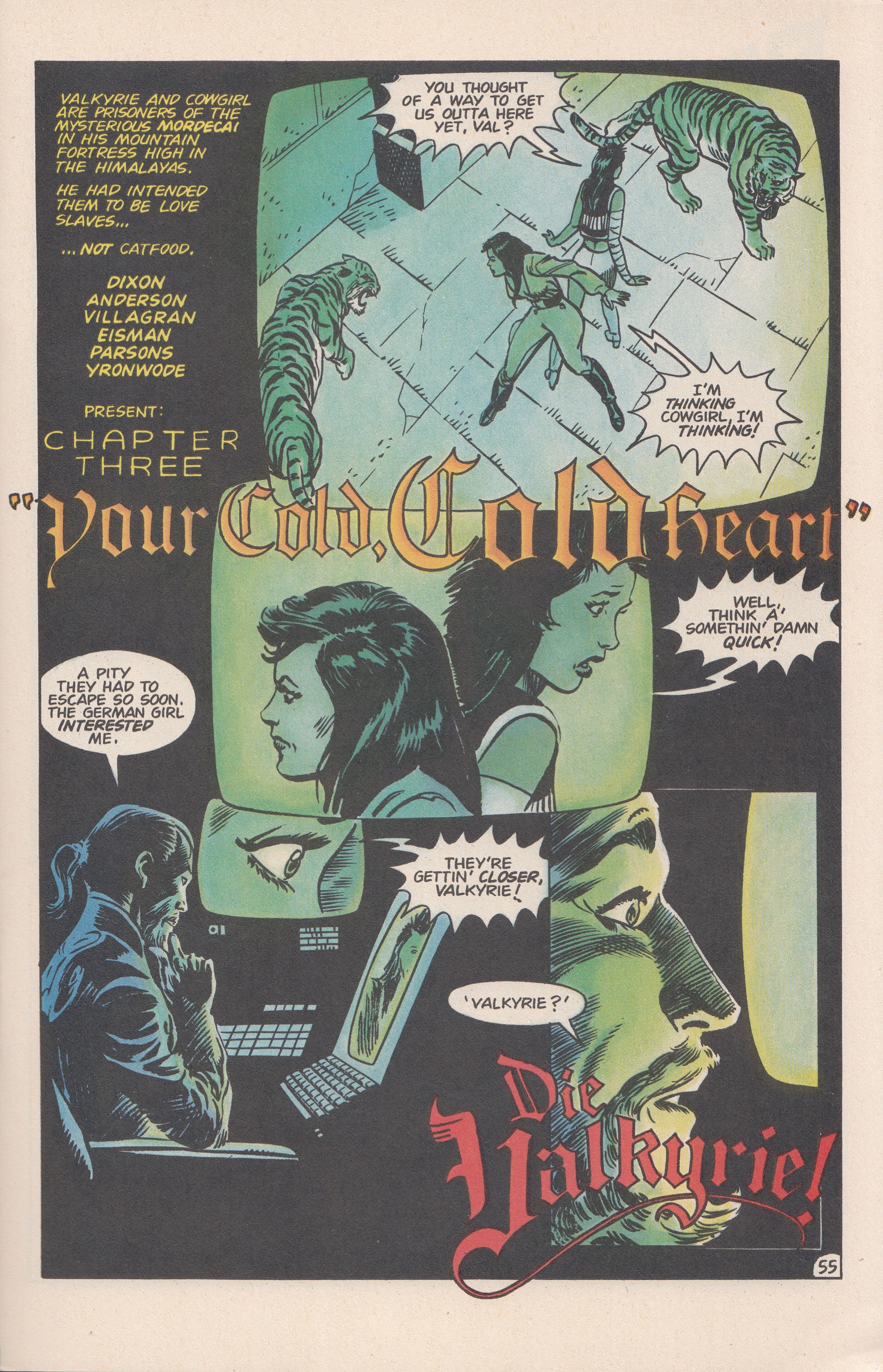 Read online Valkyrie! (1988) comic -  Issue #3 - 3