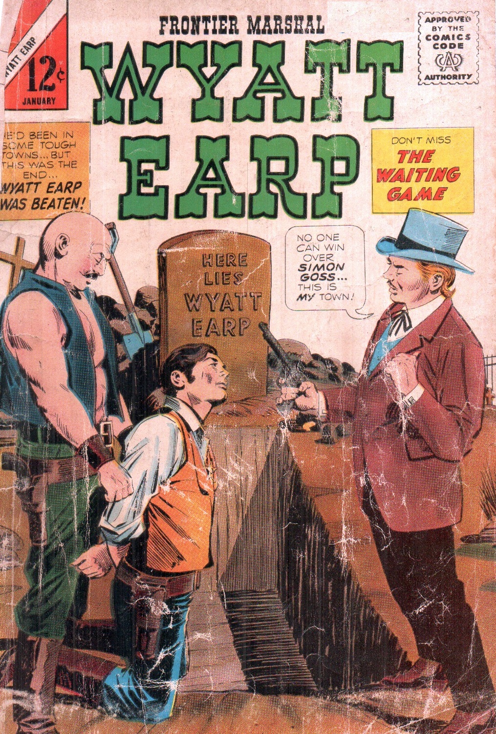Read online Wyatt Earp Frontier Marshal comic -  Issue #56 - 1