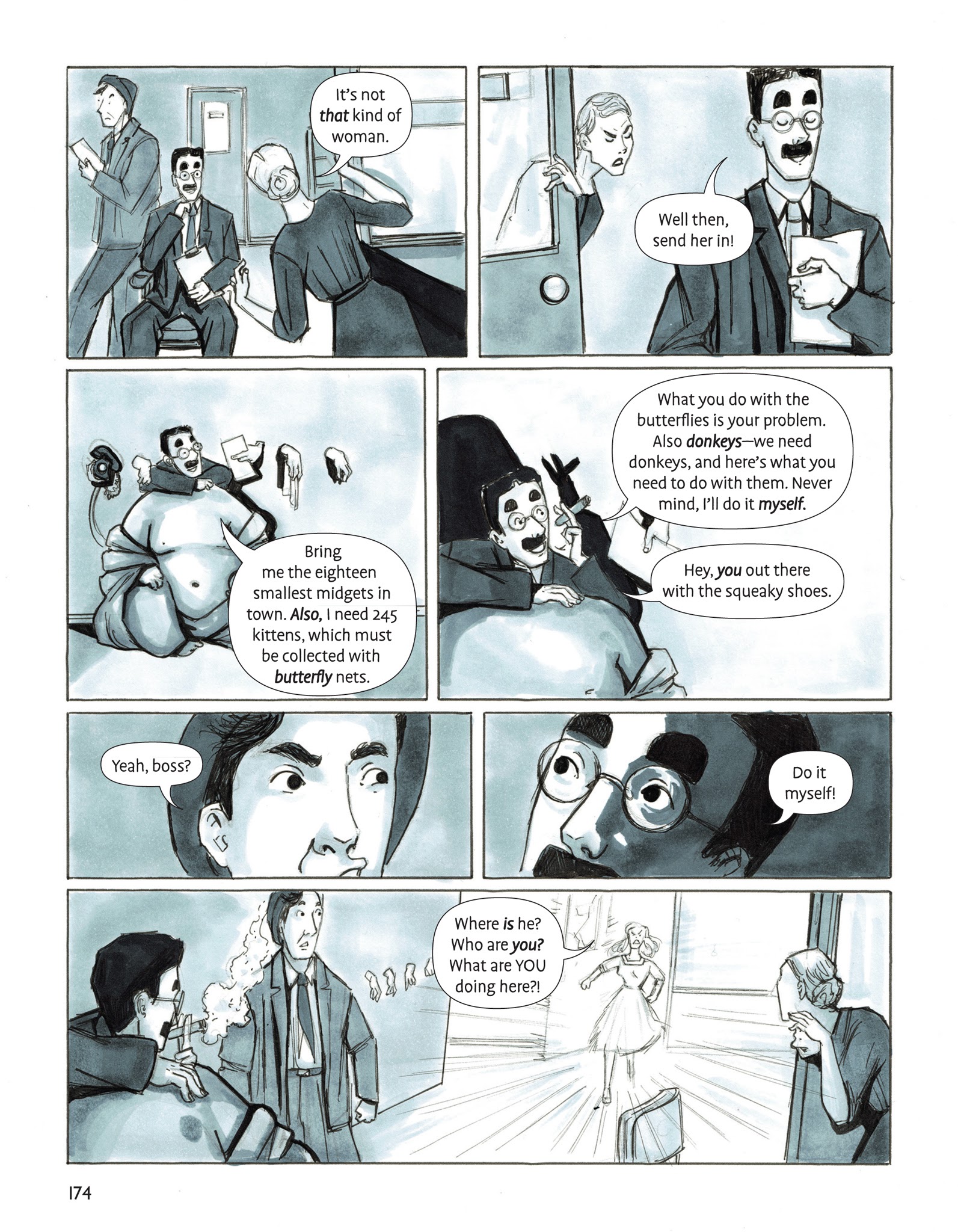 Read online Giraffes on Horseback Salad: Salvador Dali, the Marx Brothers, and the Strangest Movie Never Made comic -  Issue # TPB (Part 2) - 59