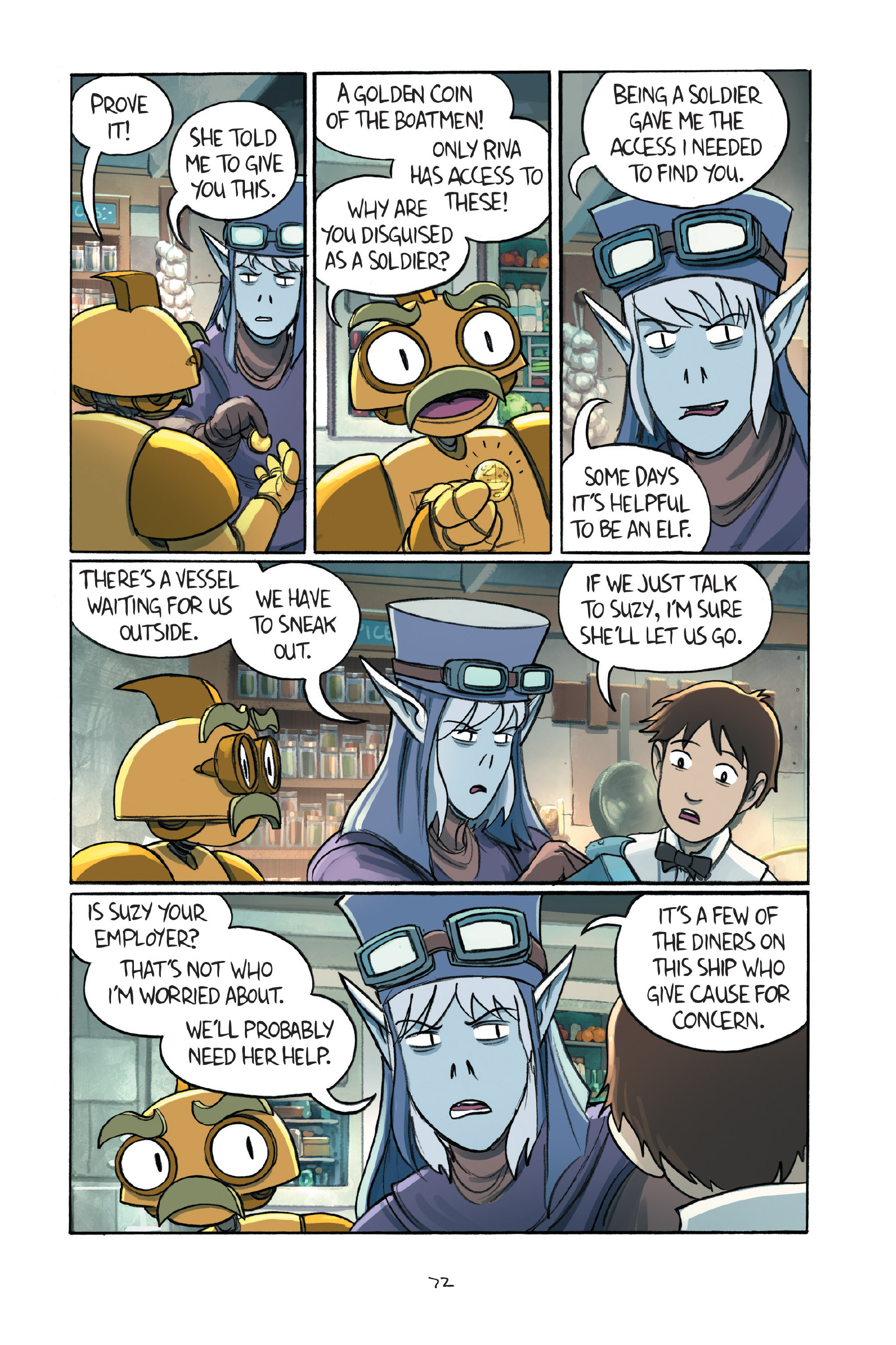 Read online Amulet comic -  Issue # TPB 7 (Part 1) - 73