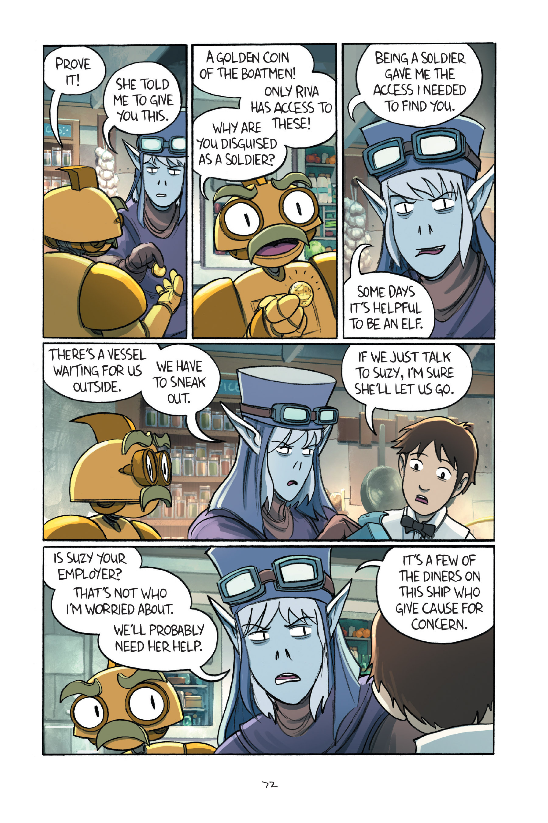 Read online Amulet comic -  Issue #7 - 73