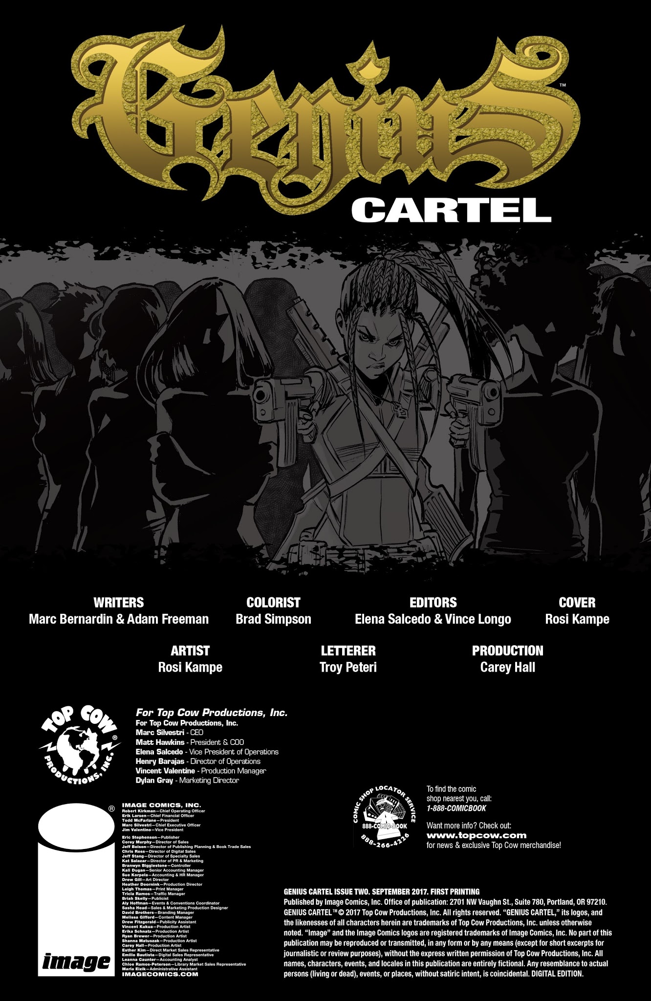 Read online Genius: Cartel comic -  Issue #2 - 2