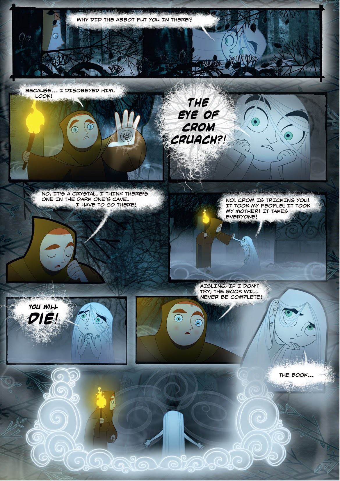 Read online The Secret Of Kells comic -  Issue # TPB - 81