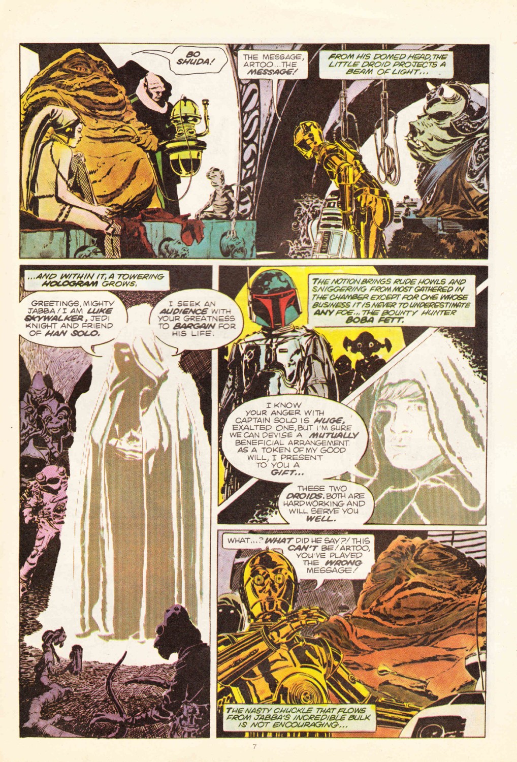 Read online Return of the Jedi comic -  Issue #1 - 7