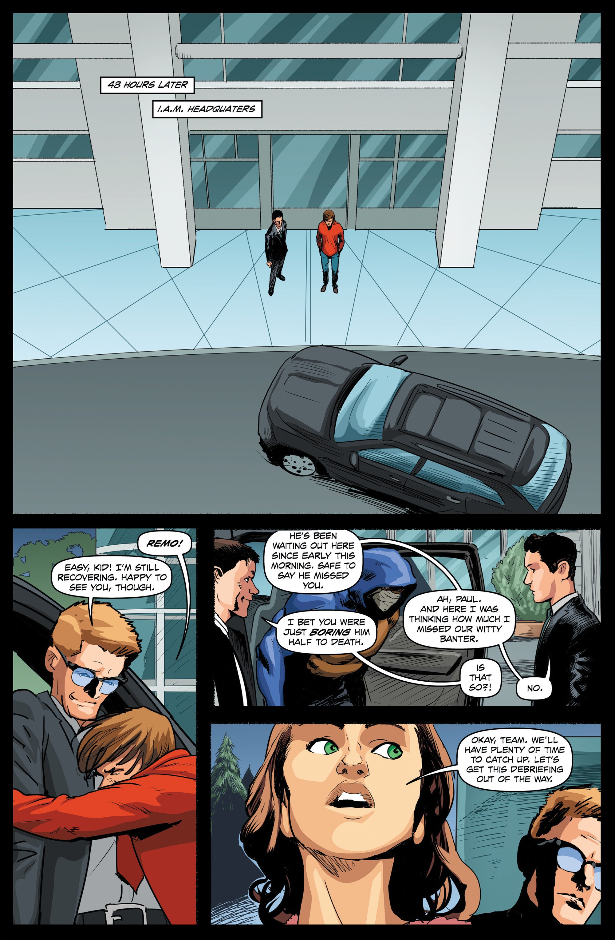 Read online The Agency (2014) comic -  Issue # TPB - 132