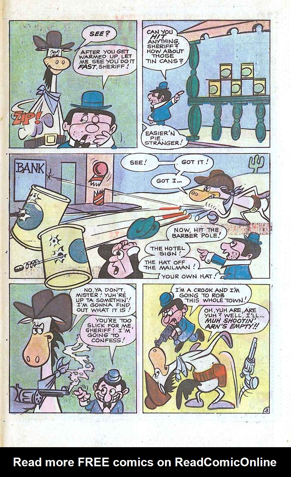 Read online Quick Draw McGraw comic -  Issue #5 - 24