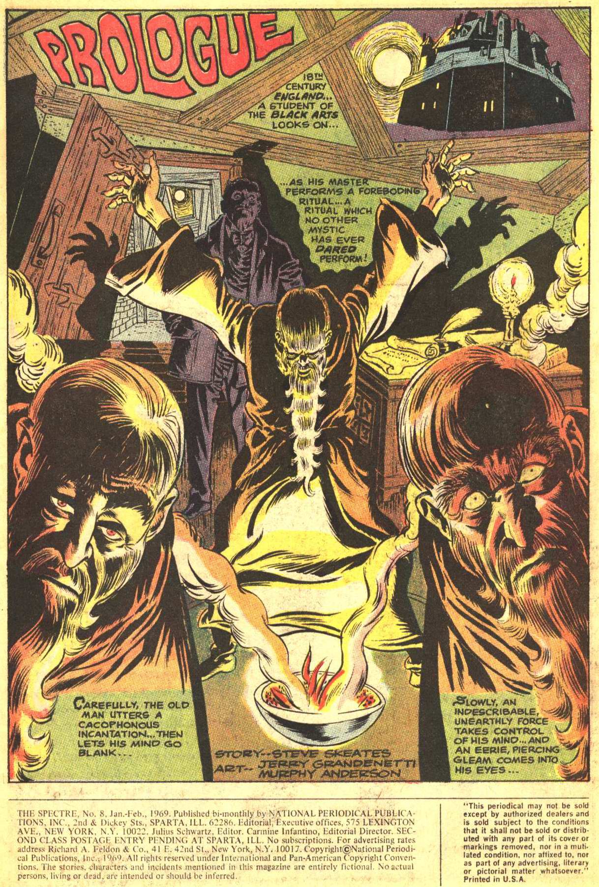 Read online The Spectre (1967) comic -  Issue #8 - 2