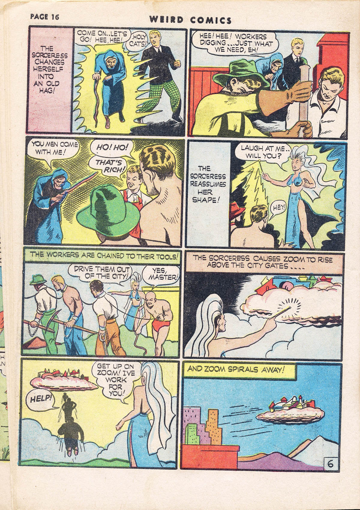 Read online Weird Comics comic -  Issue #13 - 17