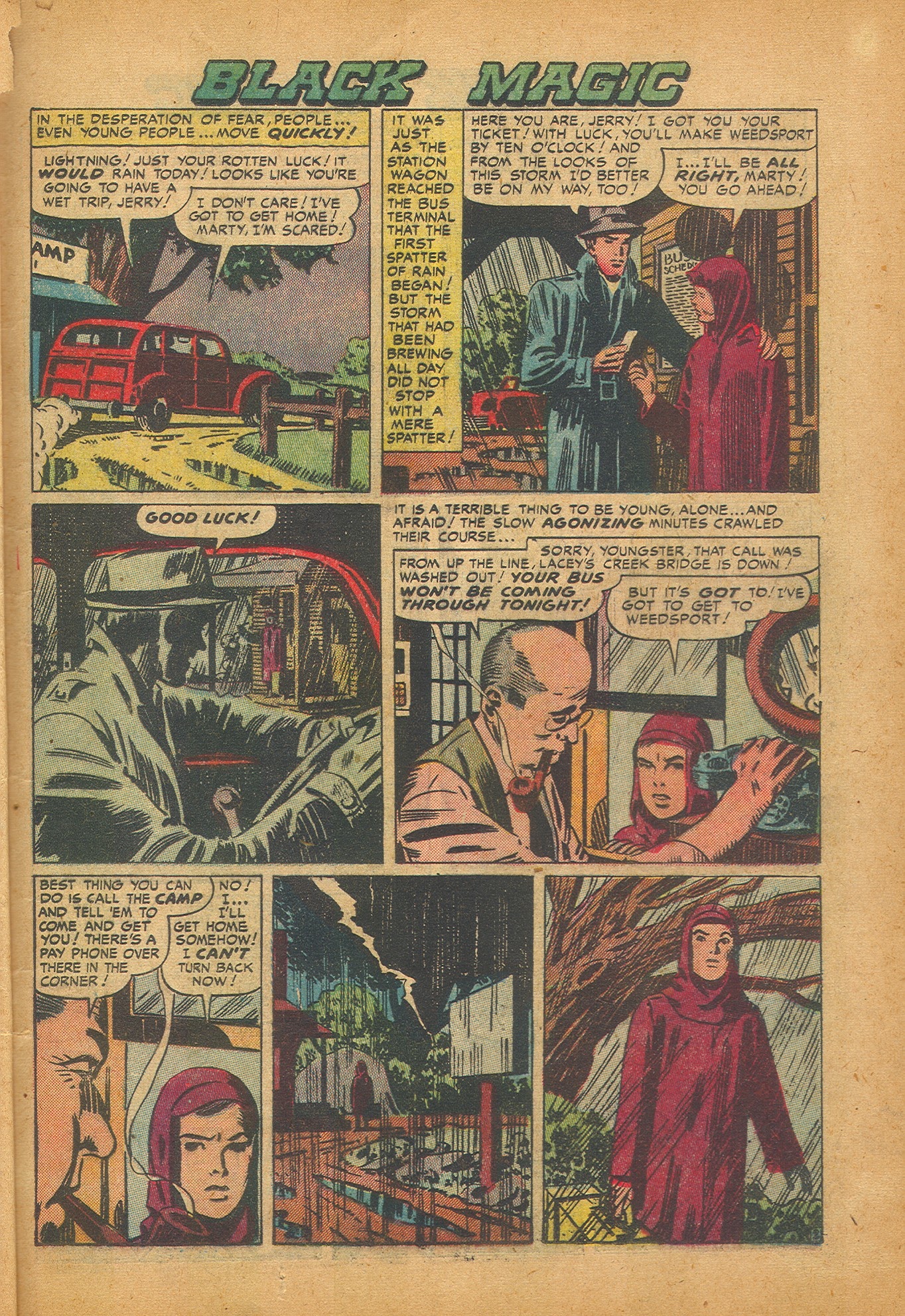 Read online Black Magic (1950) comic -  Issue #2 - 15