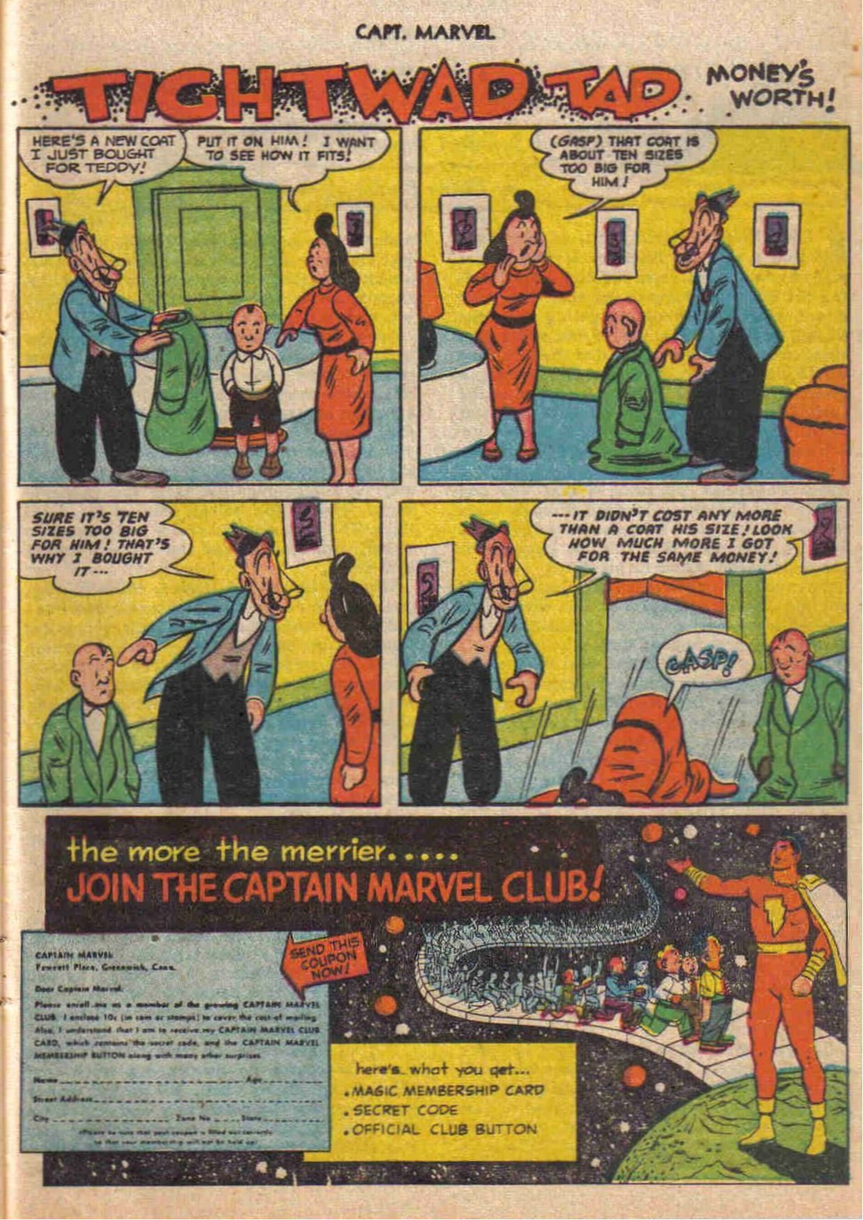 Read online Captain Marvel Adventures comic -  Issue #128 - 25
