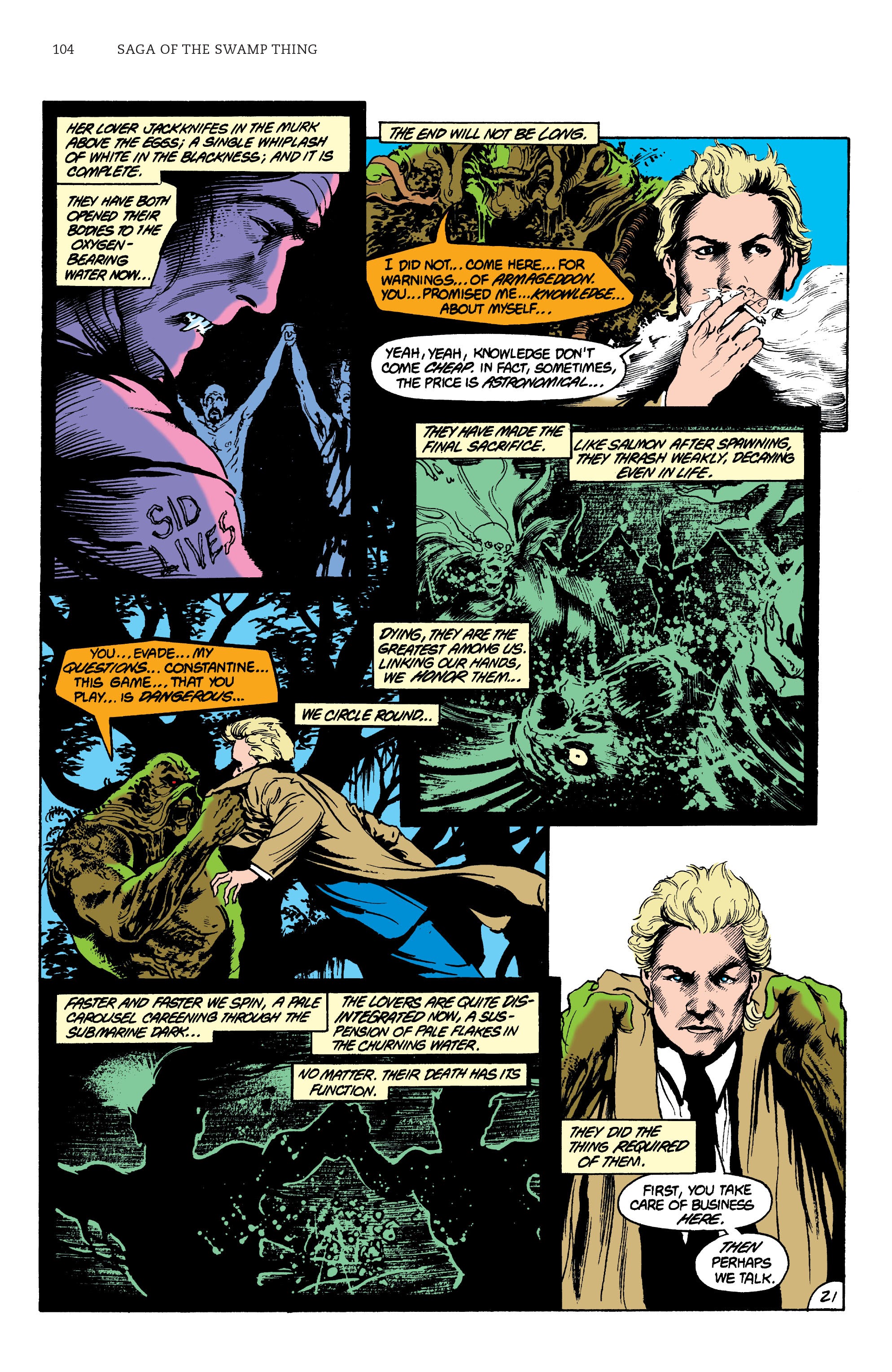 Read online Saga of the Swamp Thing comic -  Issue # TPB 3 (Part 2) - 4