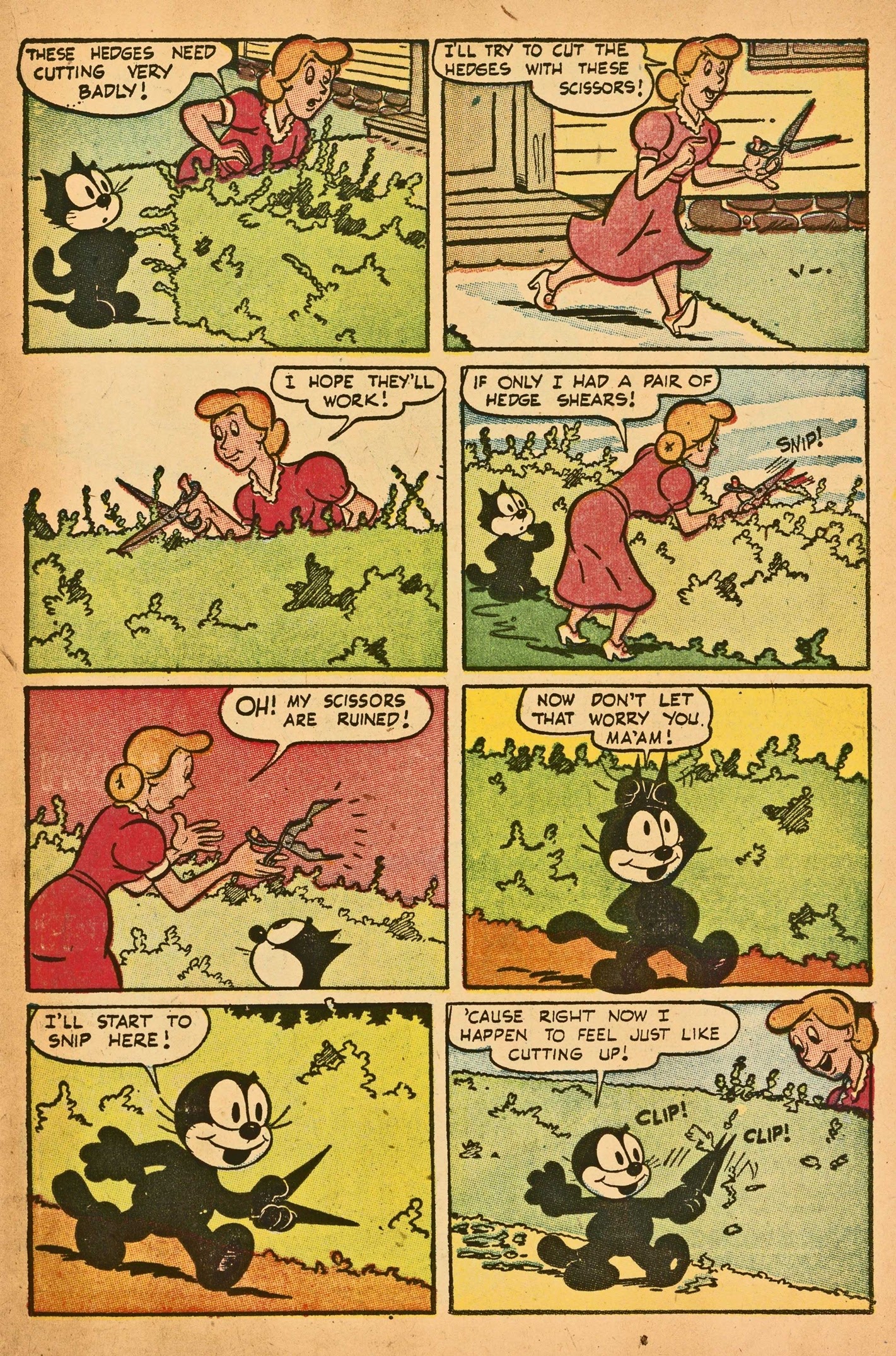 Read online Felix the Cat (1951) comic -  Issue #39 - 19