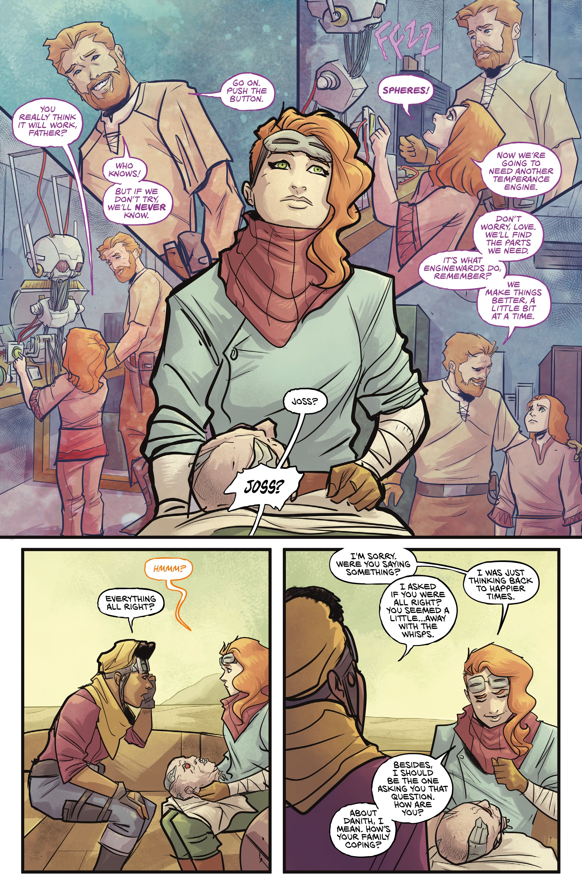 Read online Engine Ward comic -  Issue #3 - 10